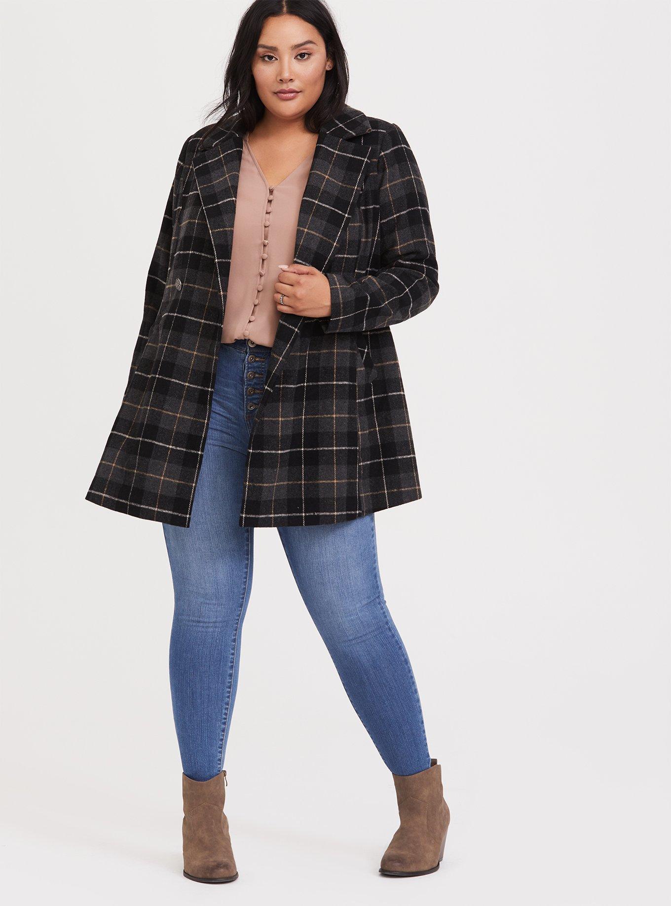 torrid plaid jacket