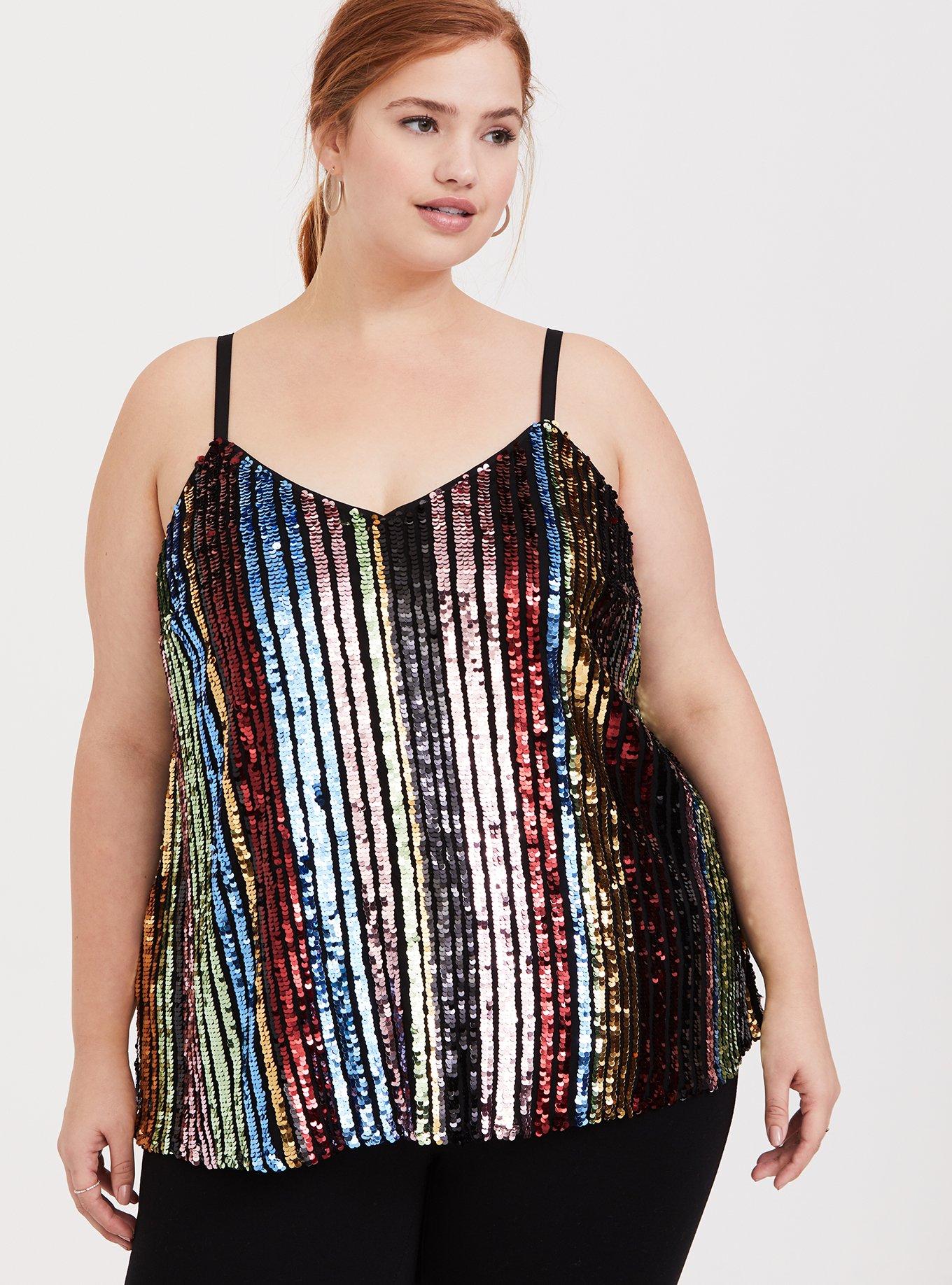 Plus Size - Sophie Sequin Swing Cami - Torrid