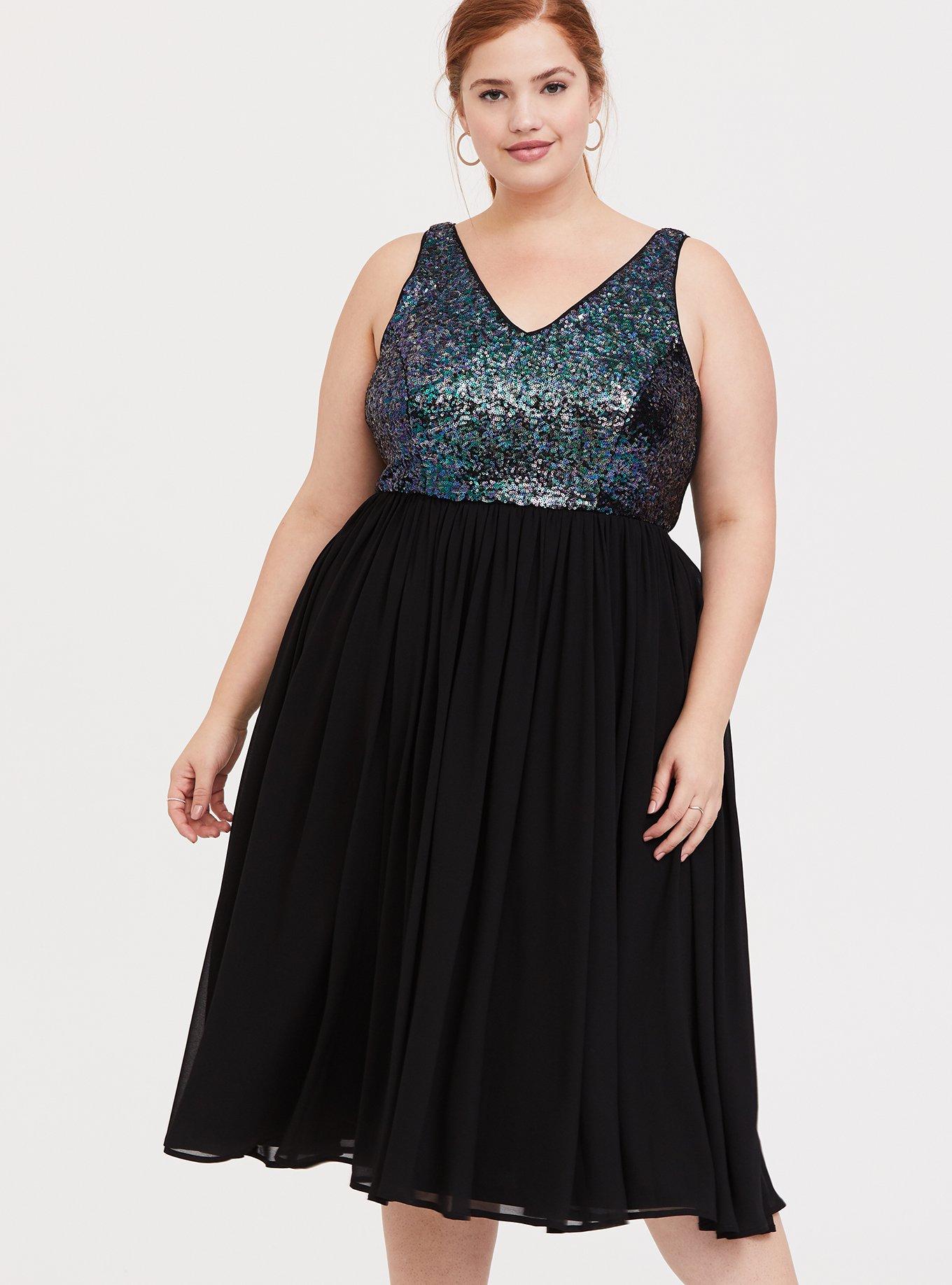 Torrid sparkly outlet dress