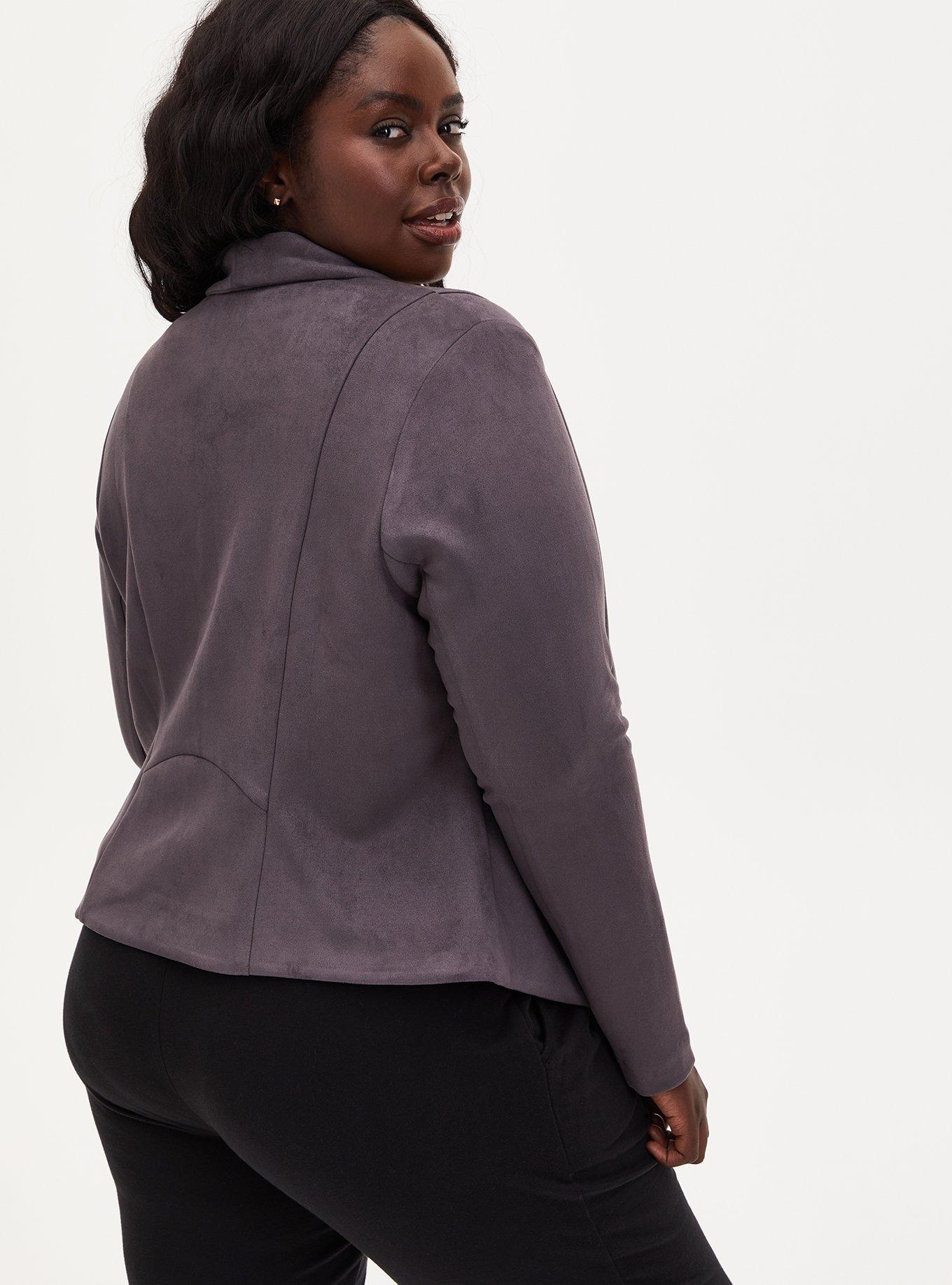 Plus size peplum peacoat sale