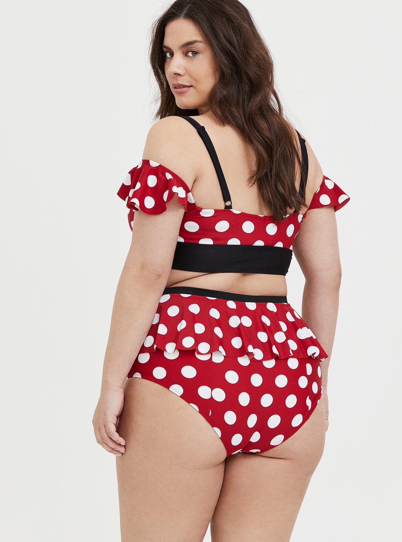 Torrid minnie store mouse swimsuit