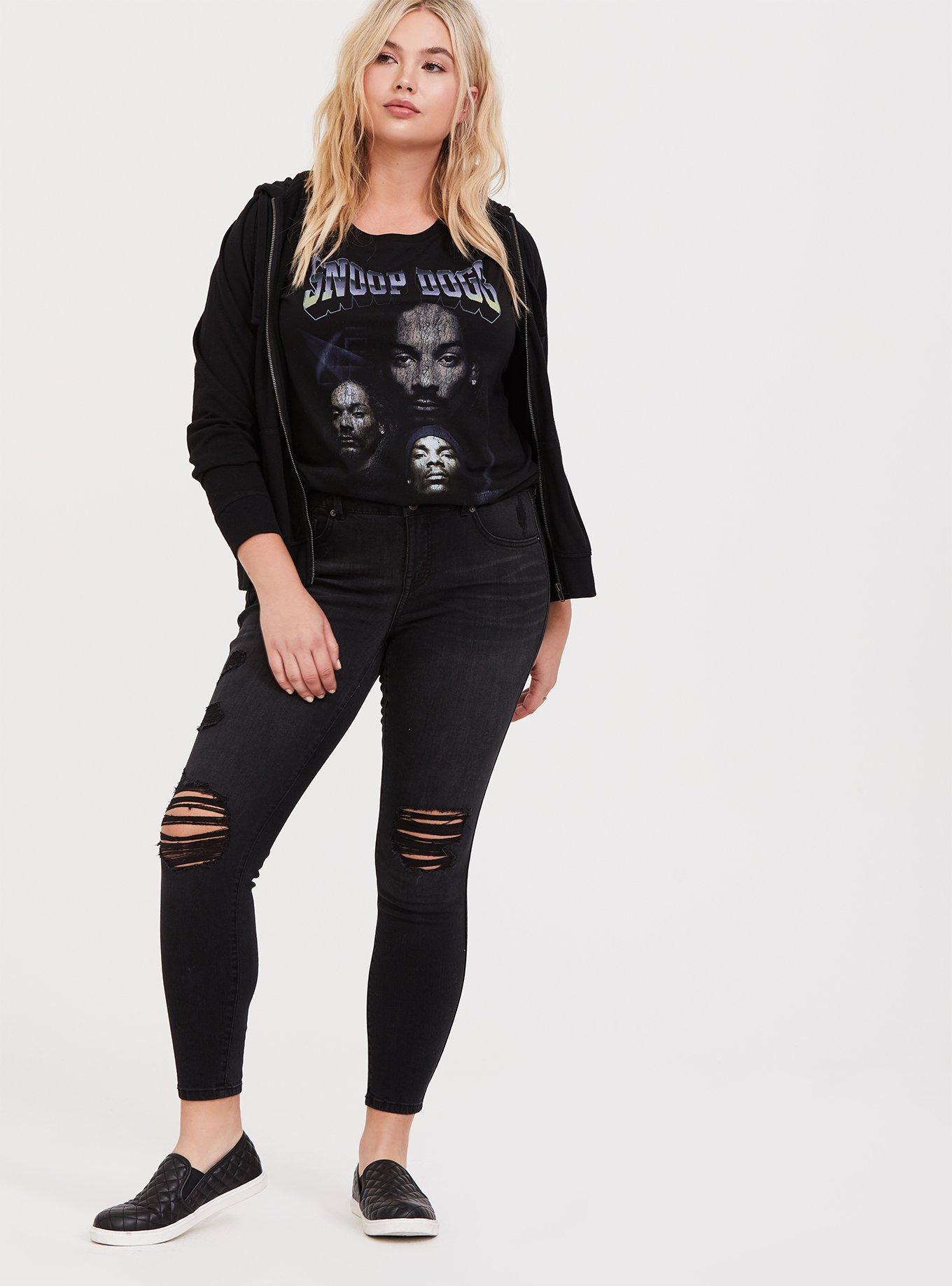 Snoop Dogg  Black Crew Tee, DEEP BLACK, alternate