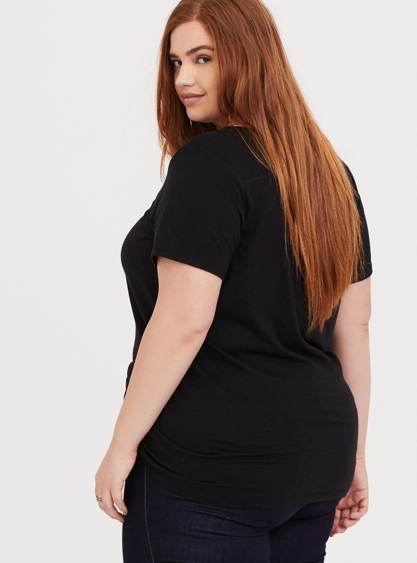 Dr. Seuss Resting Grinch Face Black Crew Tee, DEEP BLACK, alternate