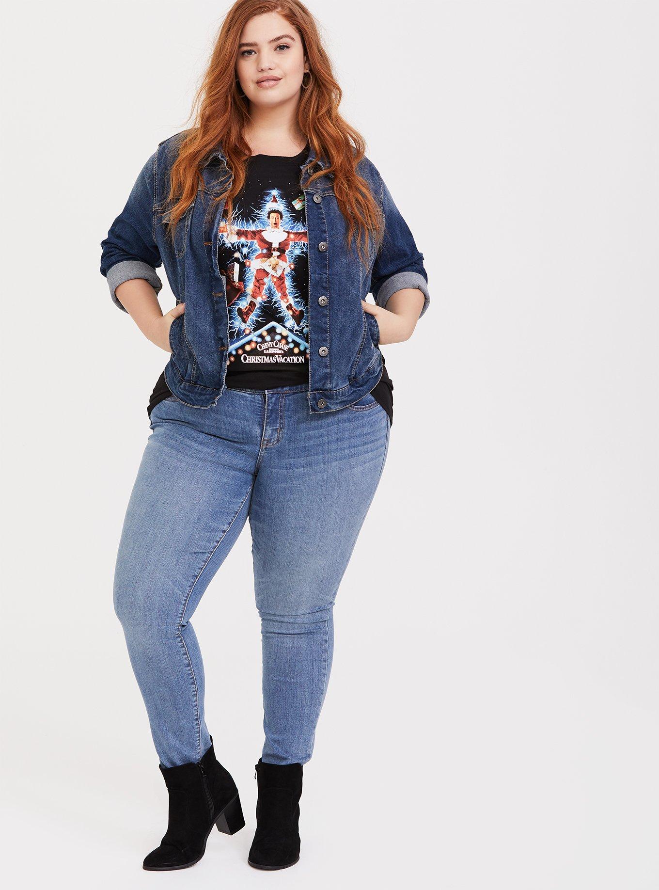 National Lampoon's Christmas Vacation Black Crew Tee, DEEP BLACK, alternate