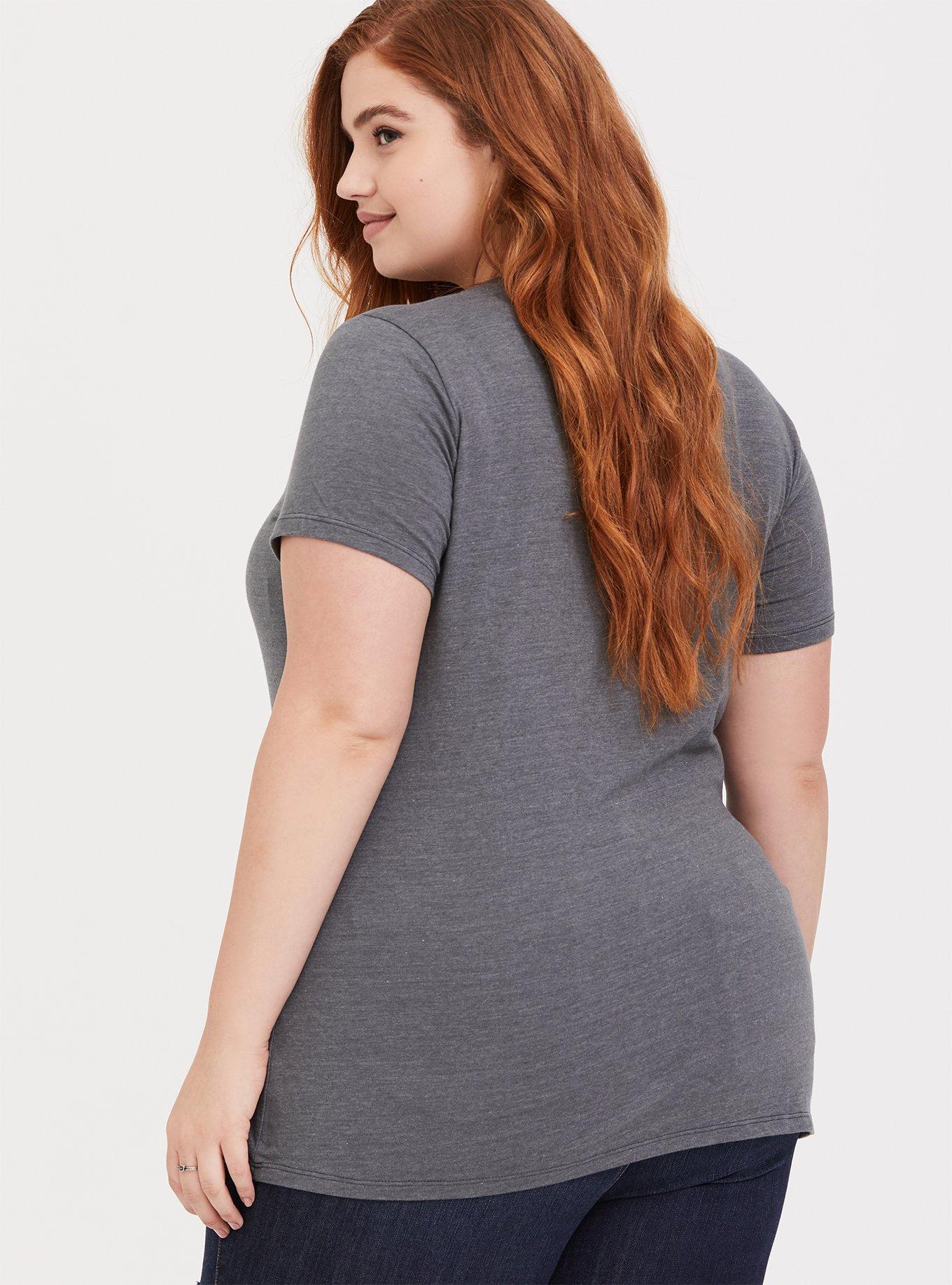 Plus Size Disney Pixar Toy Story Character Grey Crew Top, MEDIUM HEATHER GREY, alternate