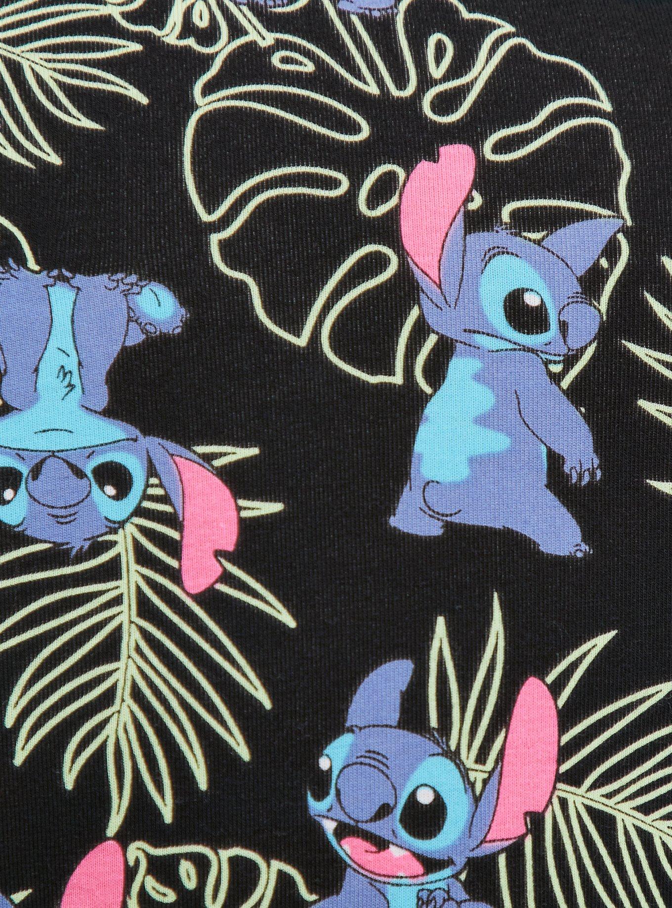 Disney Stitch Girls Stretch Hipster Briefs Underwear, 4-Pack Sizes 6-10