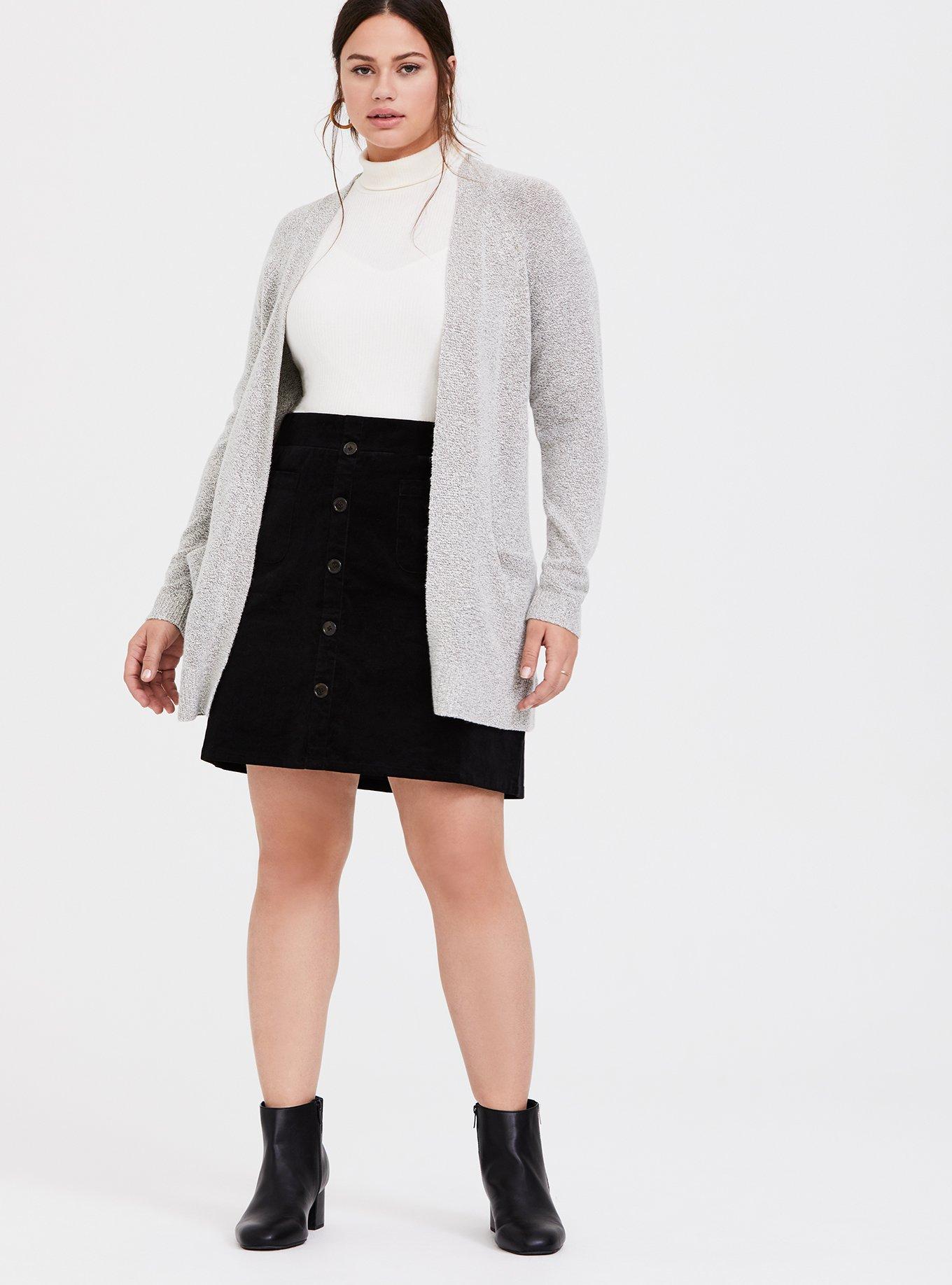 Plus size corduroy outlet skirt quest