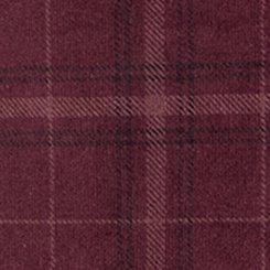 Plus Size Mini Corduroy Button-Front Skirt, TELL ME PLAID WINETASTING, swatch