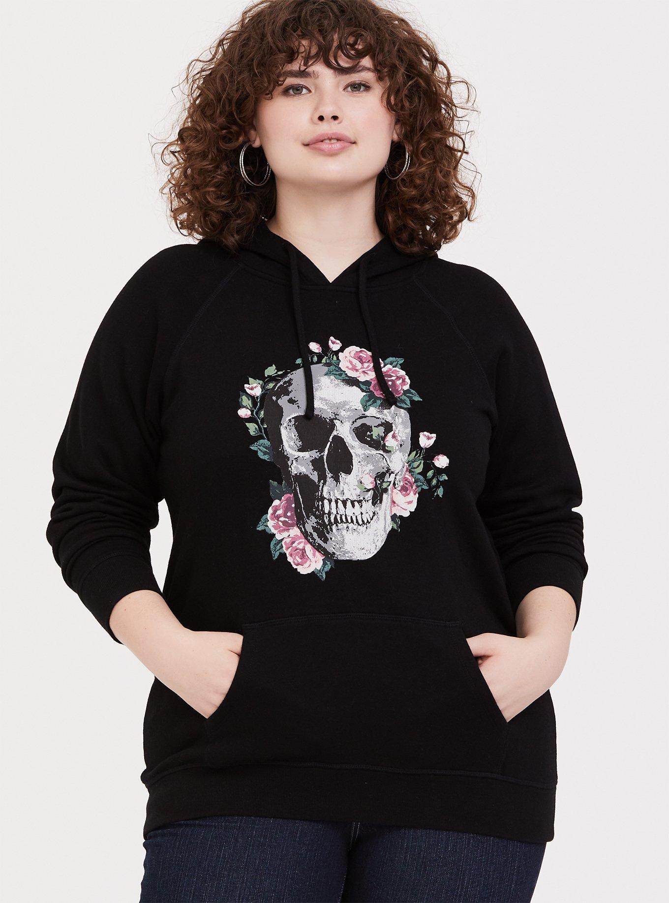 Torrid cheap skull hoodie