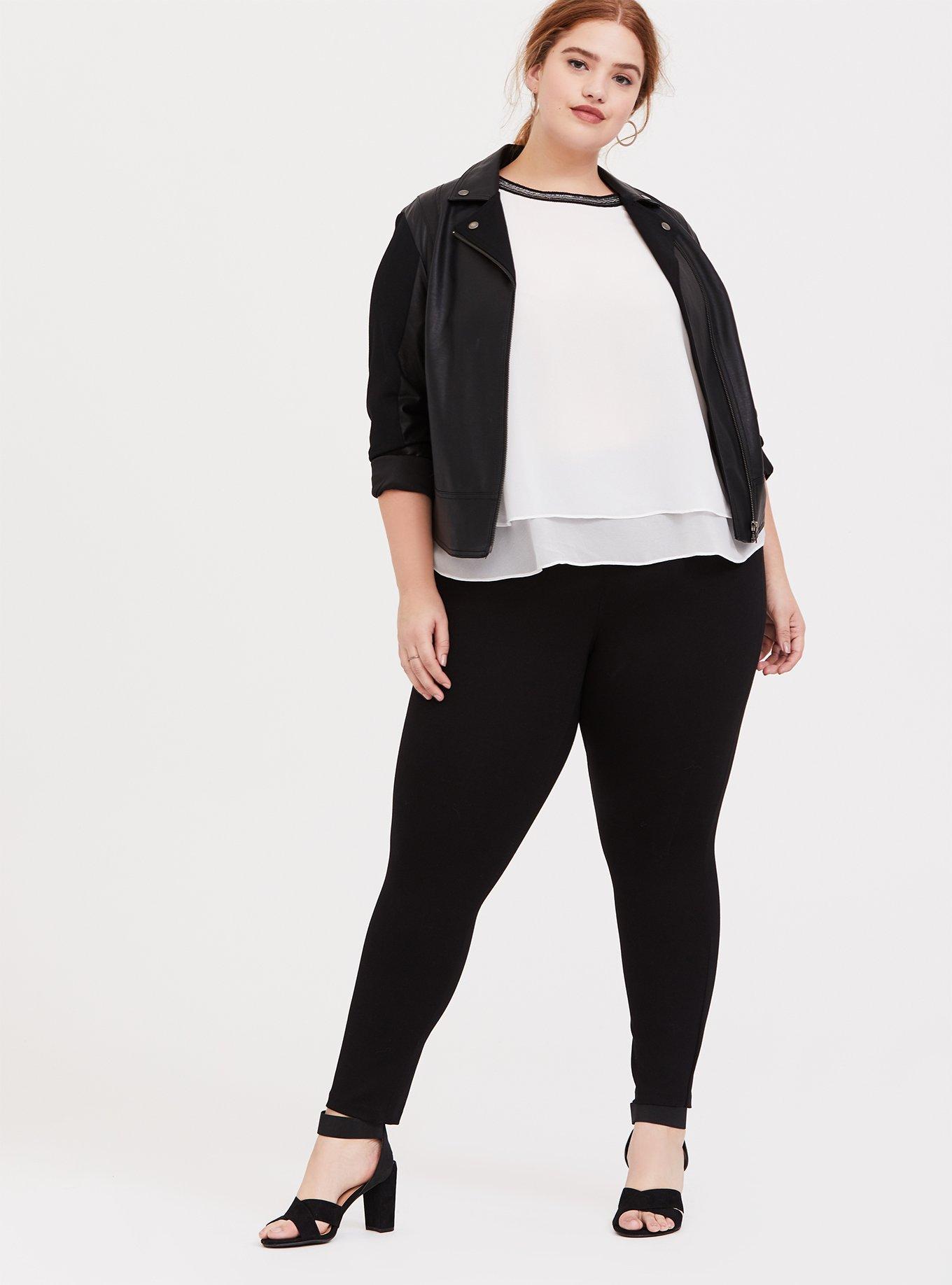 White Chiffon Embellished Double Layer Tank, CLOUD DANCER, alternate