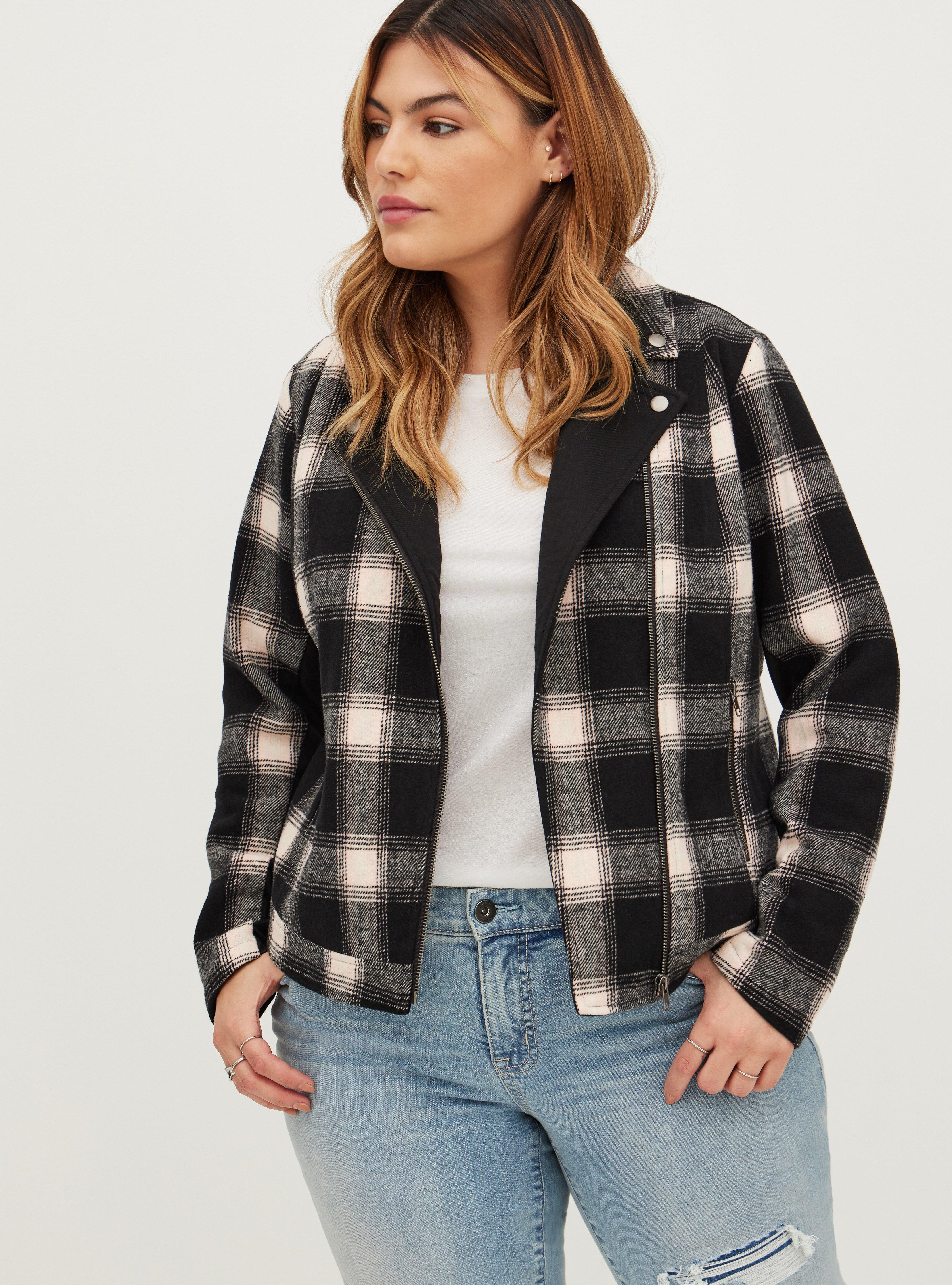 torrid plaid jacket