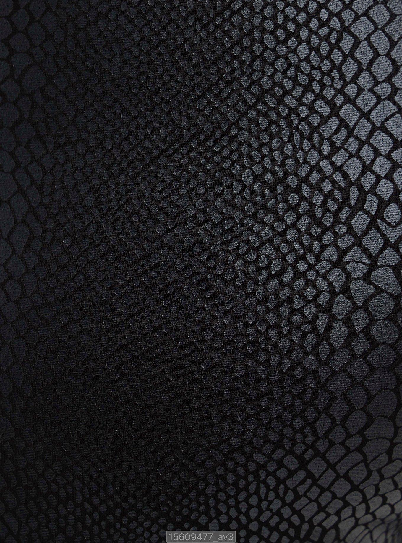 Pixie Skinny Studio Luxe Ponte High-Rise Pant, ANIMAL BLACK, alternate