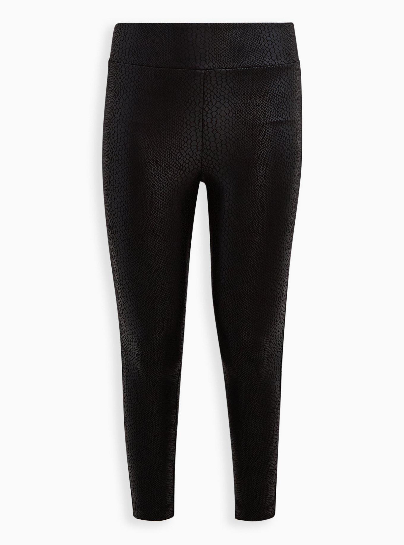Pixie Skinny Studio Luxe Ponte High-Rise Pant, ANIMAL BLACK, hi-res