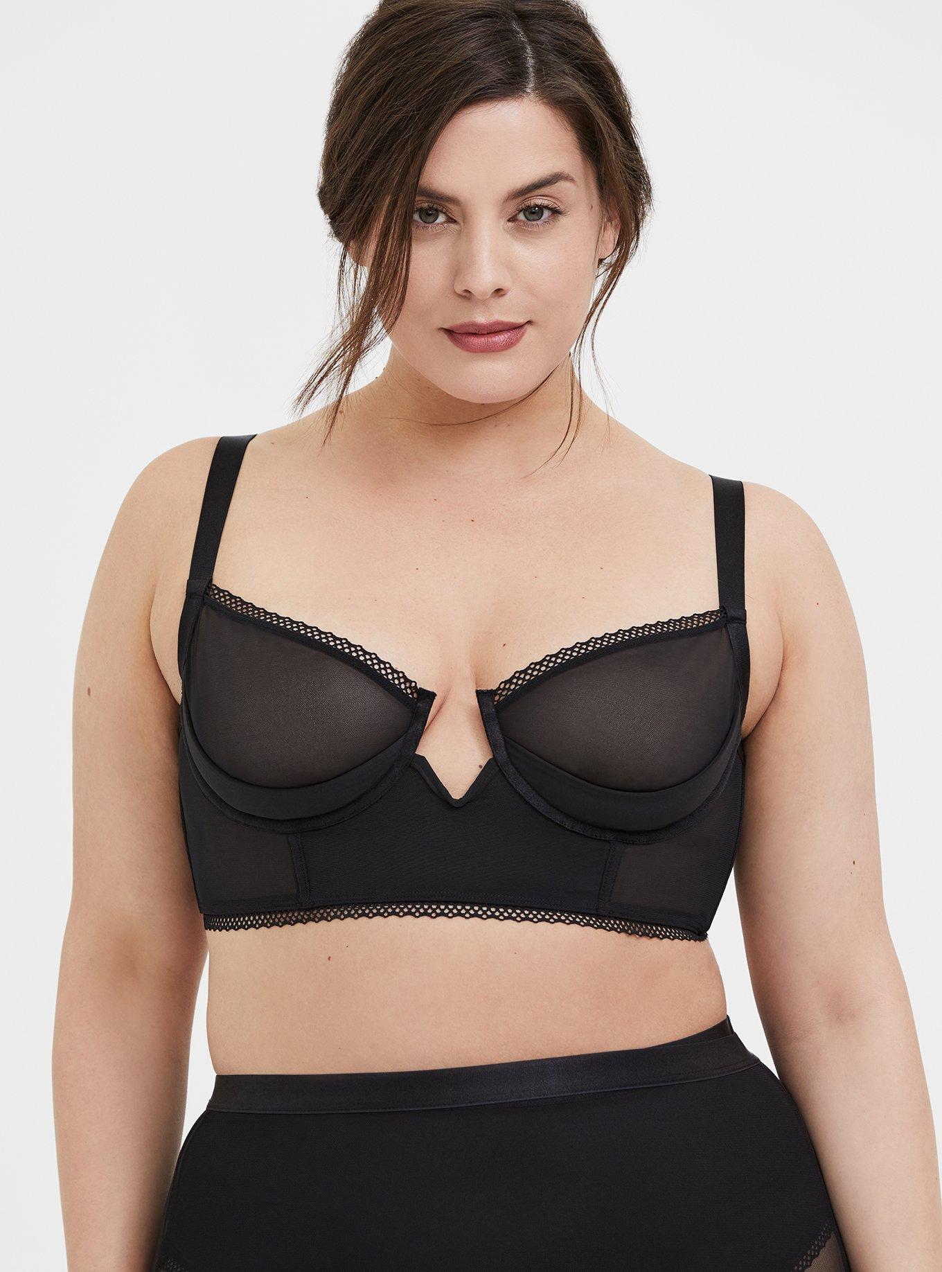 Freya Love Note Deep Plunge Underwire Bra Reggiseno con Scollatura a V, Ardesia, 4E Donna