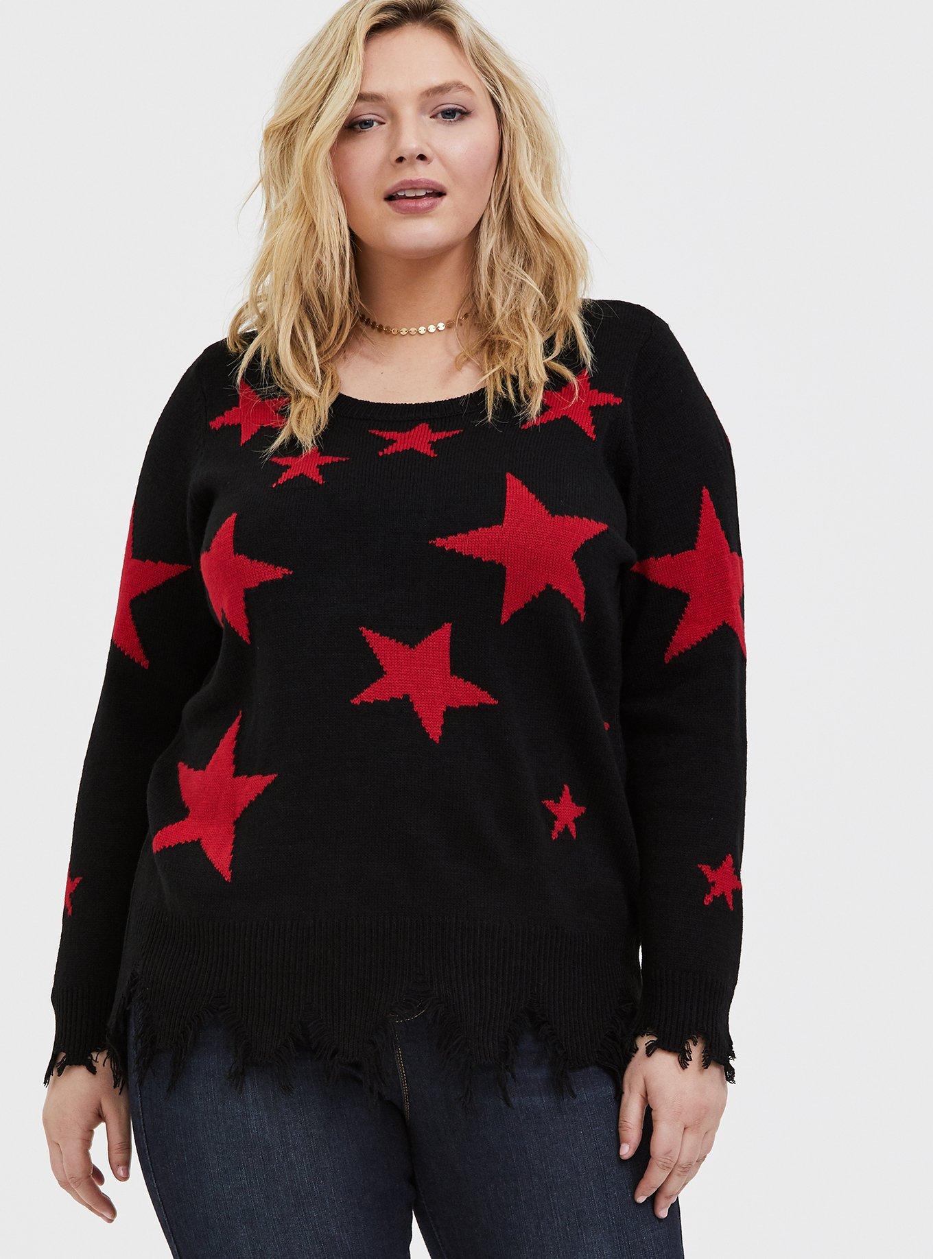 Torrid shop star sweater