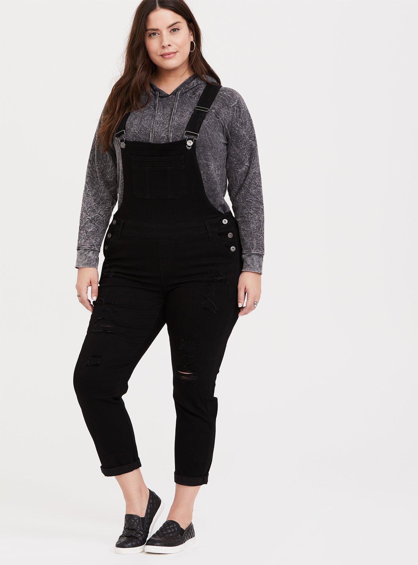 Overall - Premium Stretch Black, BLACK, alternate