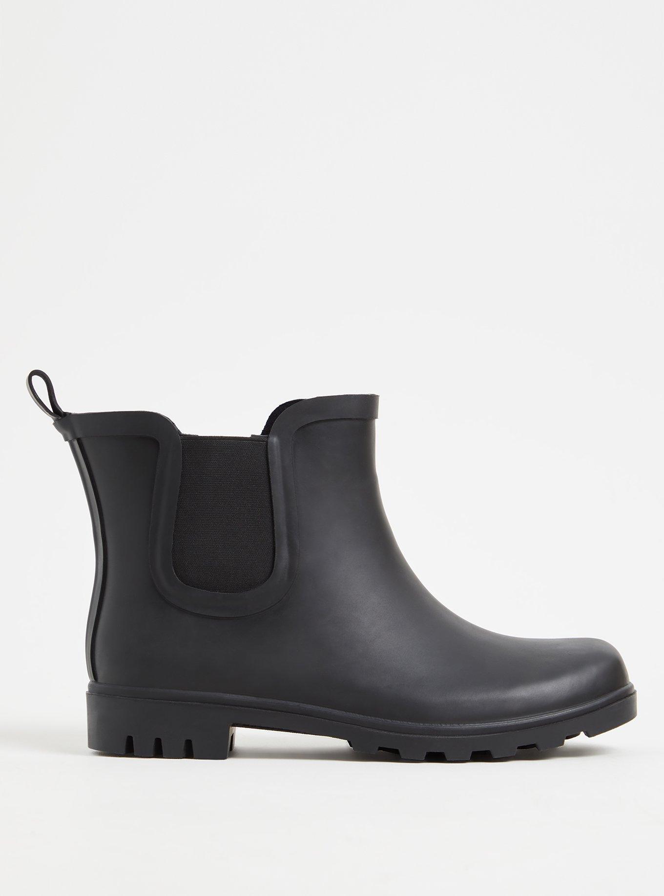 Wide ankle rain on sale boots