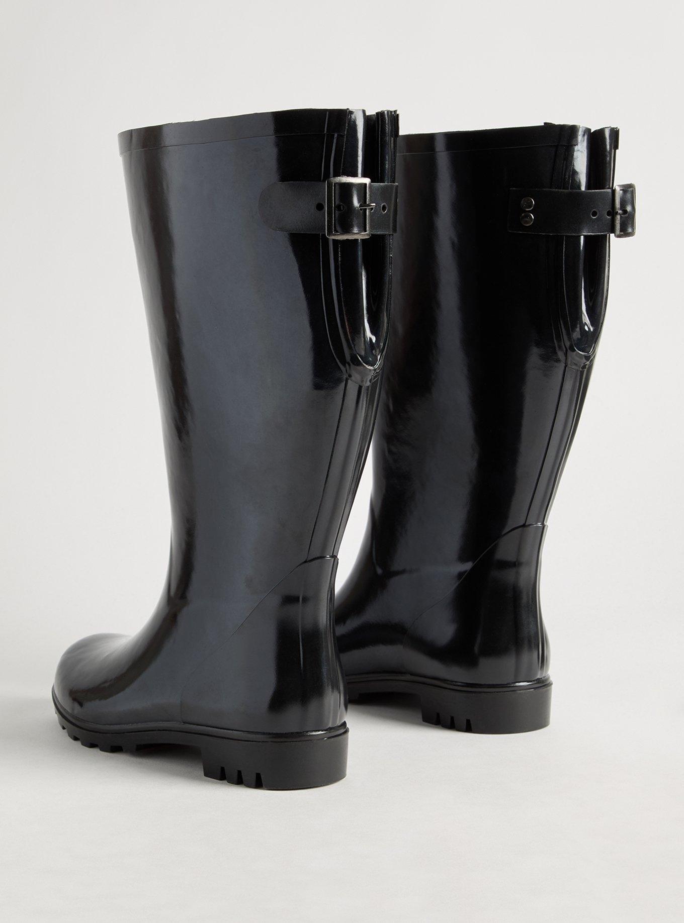 Plus Size Rubber Knee High Rain Boot WW Torrid