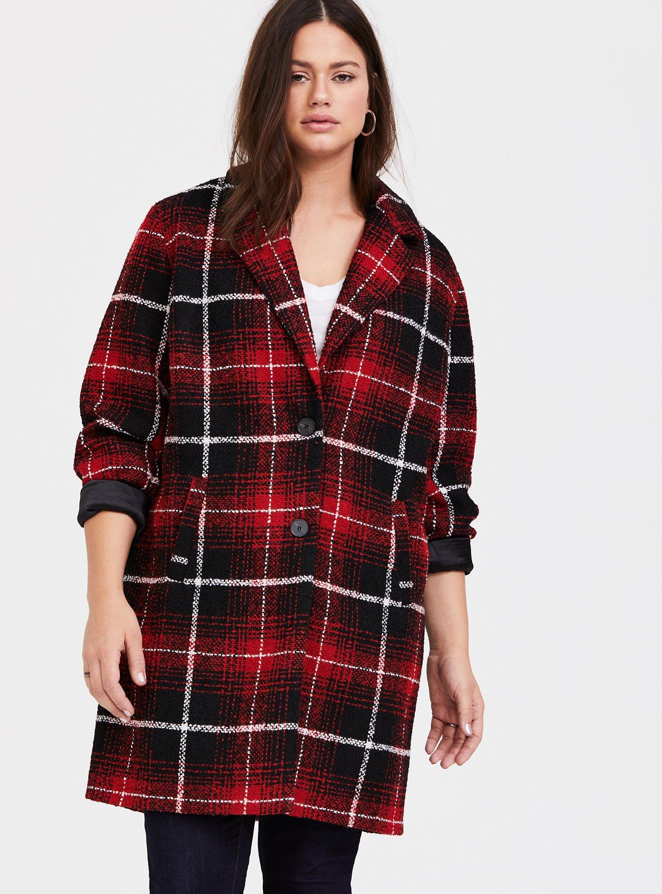 torrid plaid jacket