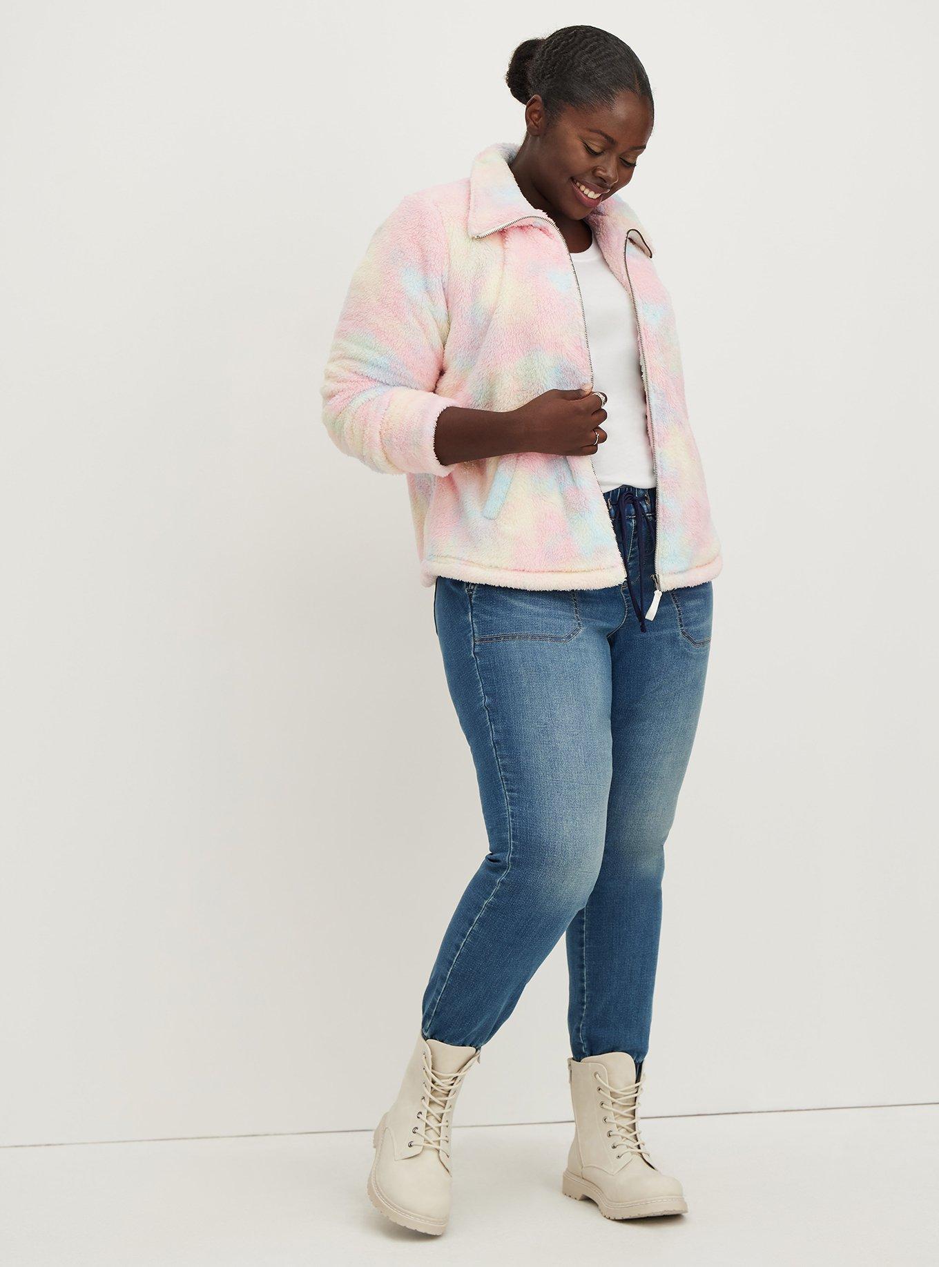 Japanese Pastel Tie Dye Denim Jacket