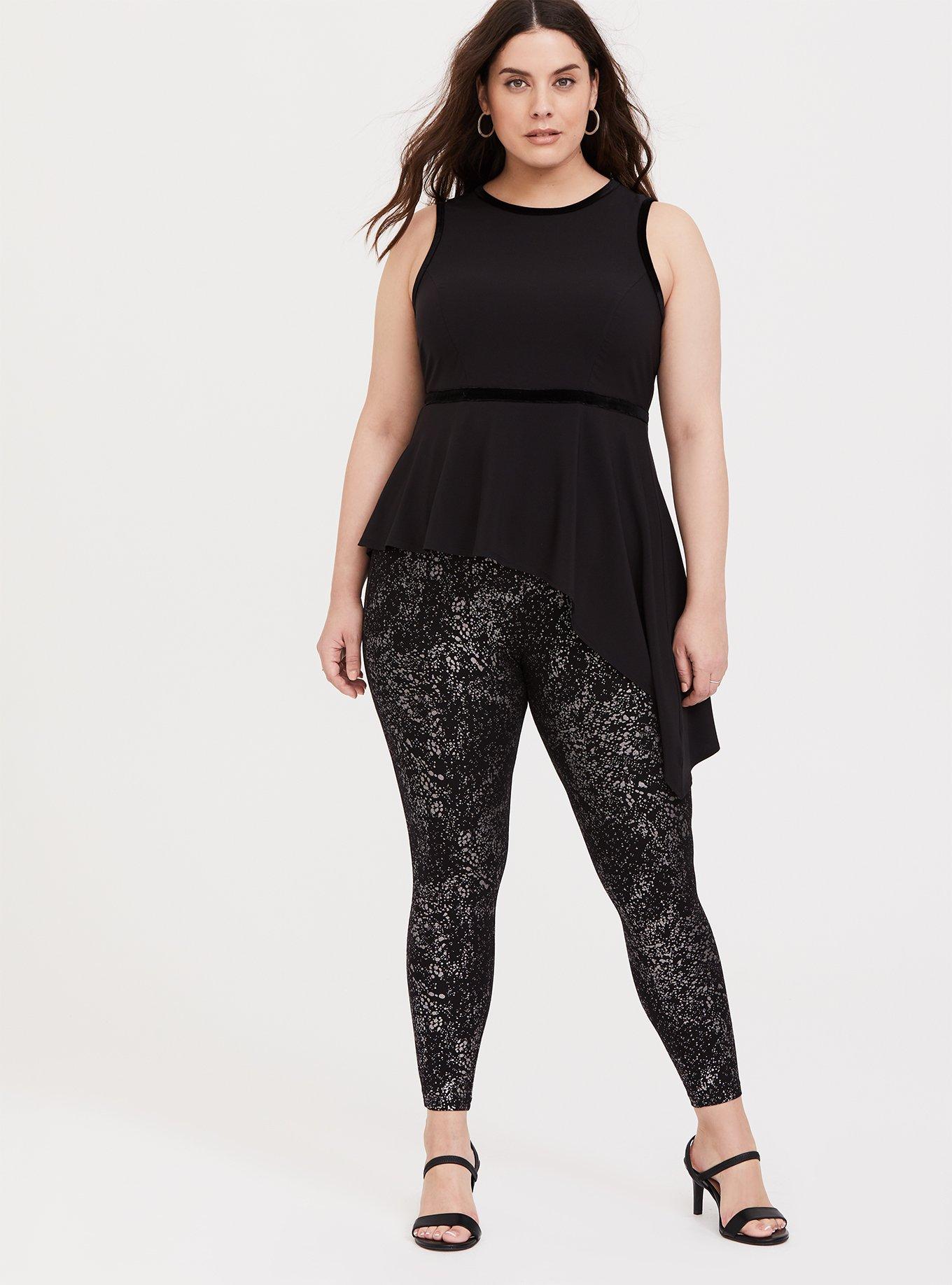 Torrid Black Leggings Size 3X Plus (3) (Plus) - 51% off