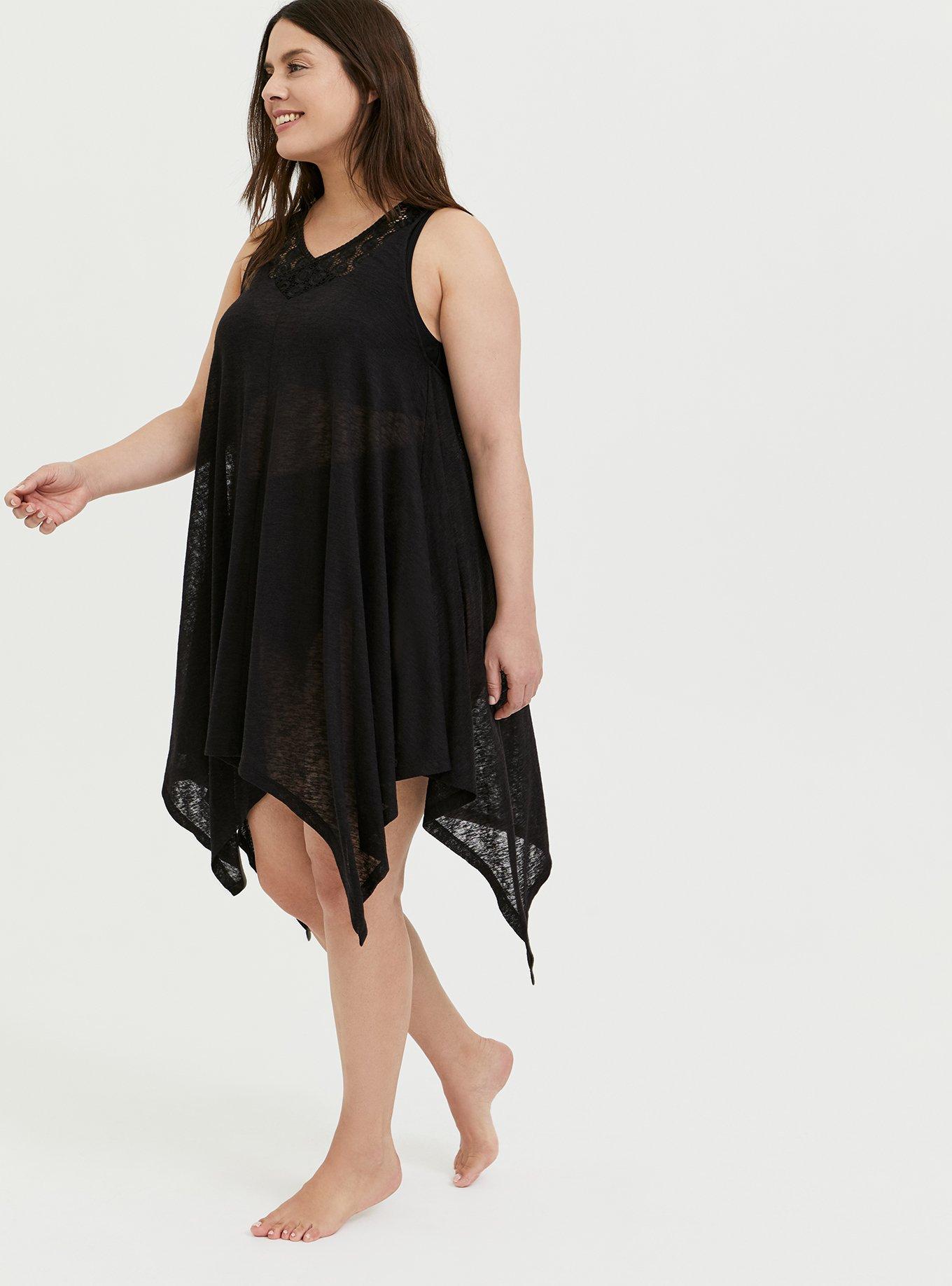 Plus size store swimsuit coverups torrid