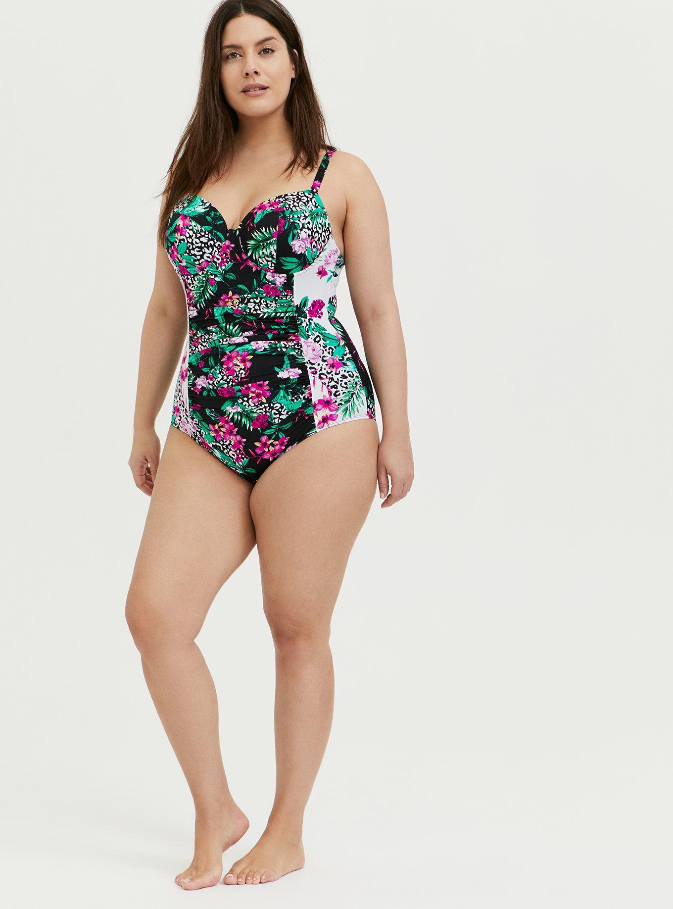 Torrid one shop piece bathing suits