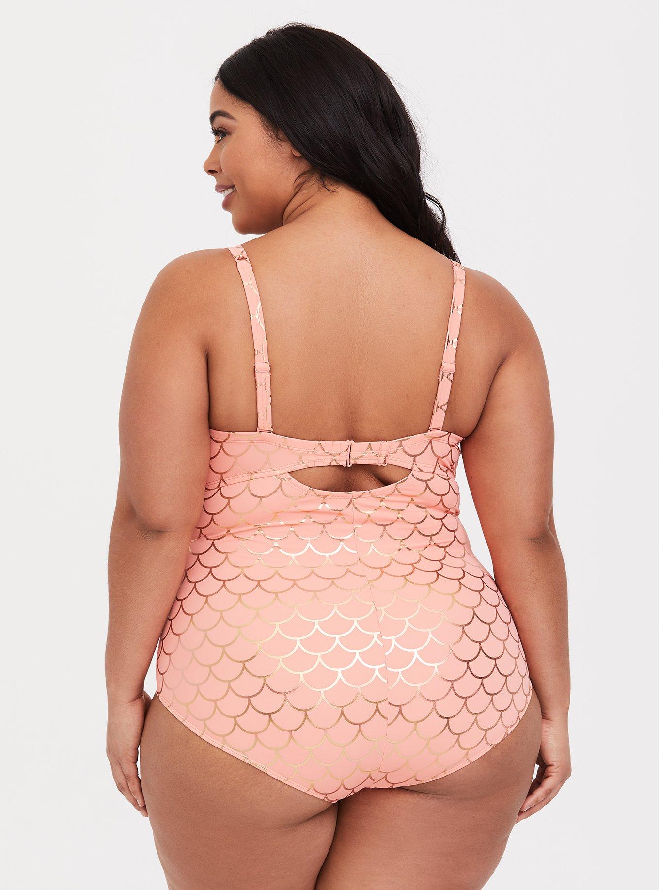 Slimming plus size bathing suits hotsell