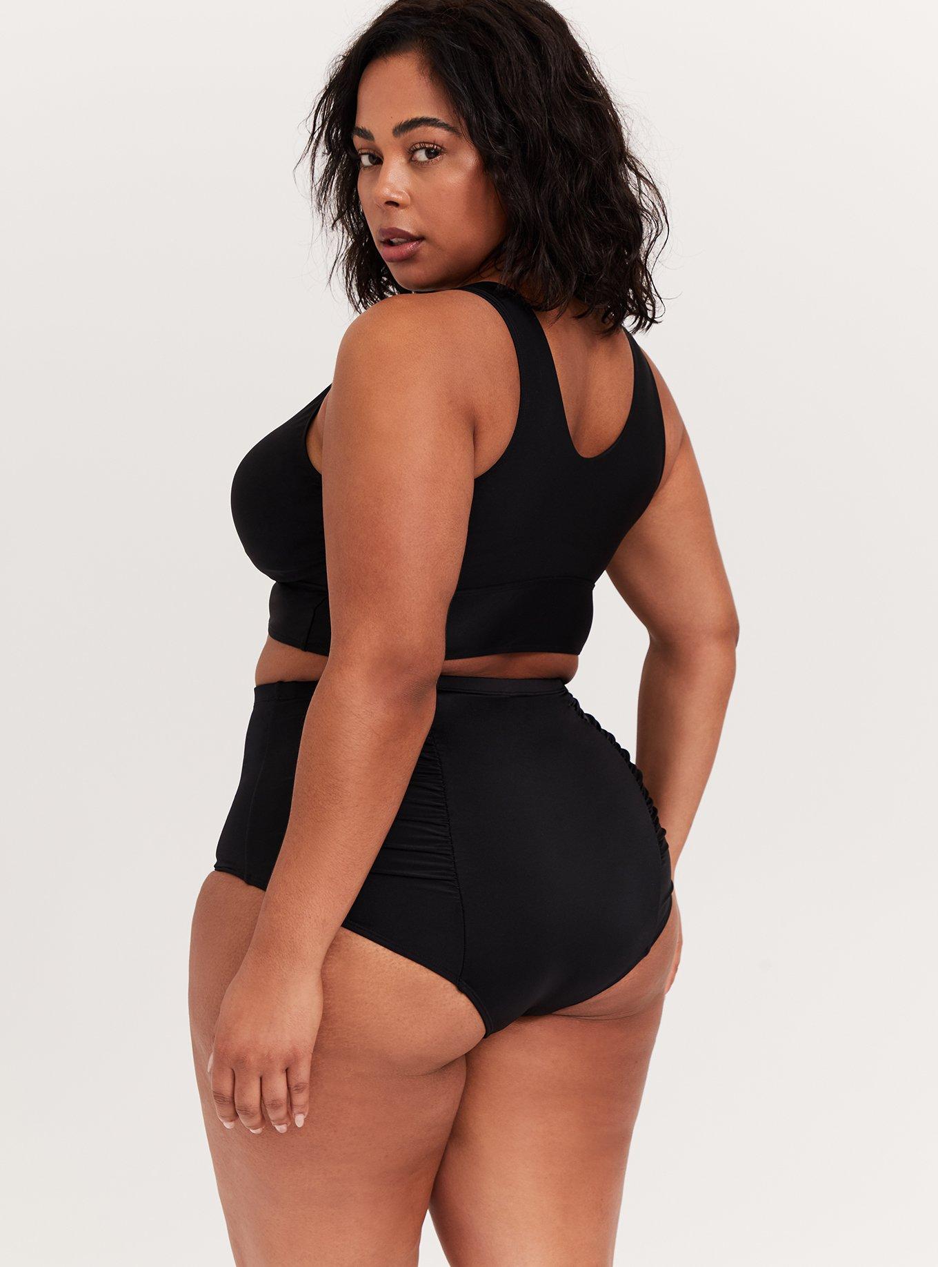 11 Swimsuits That Look Bangin' on Small Busted Ladies  Swimsuits, Plunging one  piece swimsuit, One piece swimsuit