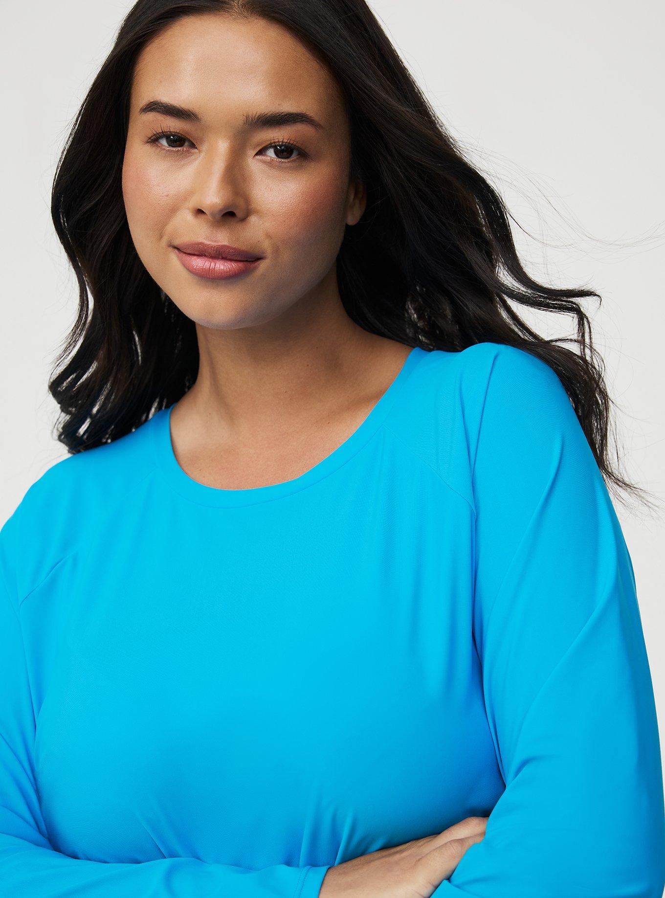 Long Sleeve Swim Shirt, BLUE SEA SWIM, alternate