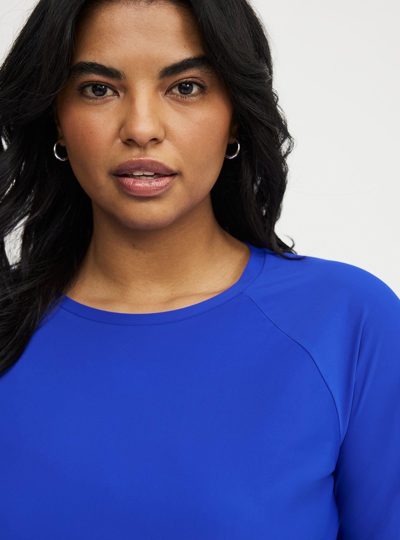 Long Sleeve Swim Shirt, ELECTRIC BLUE CO SWIM, alternate