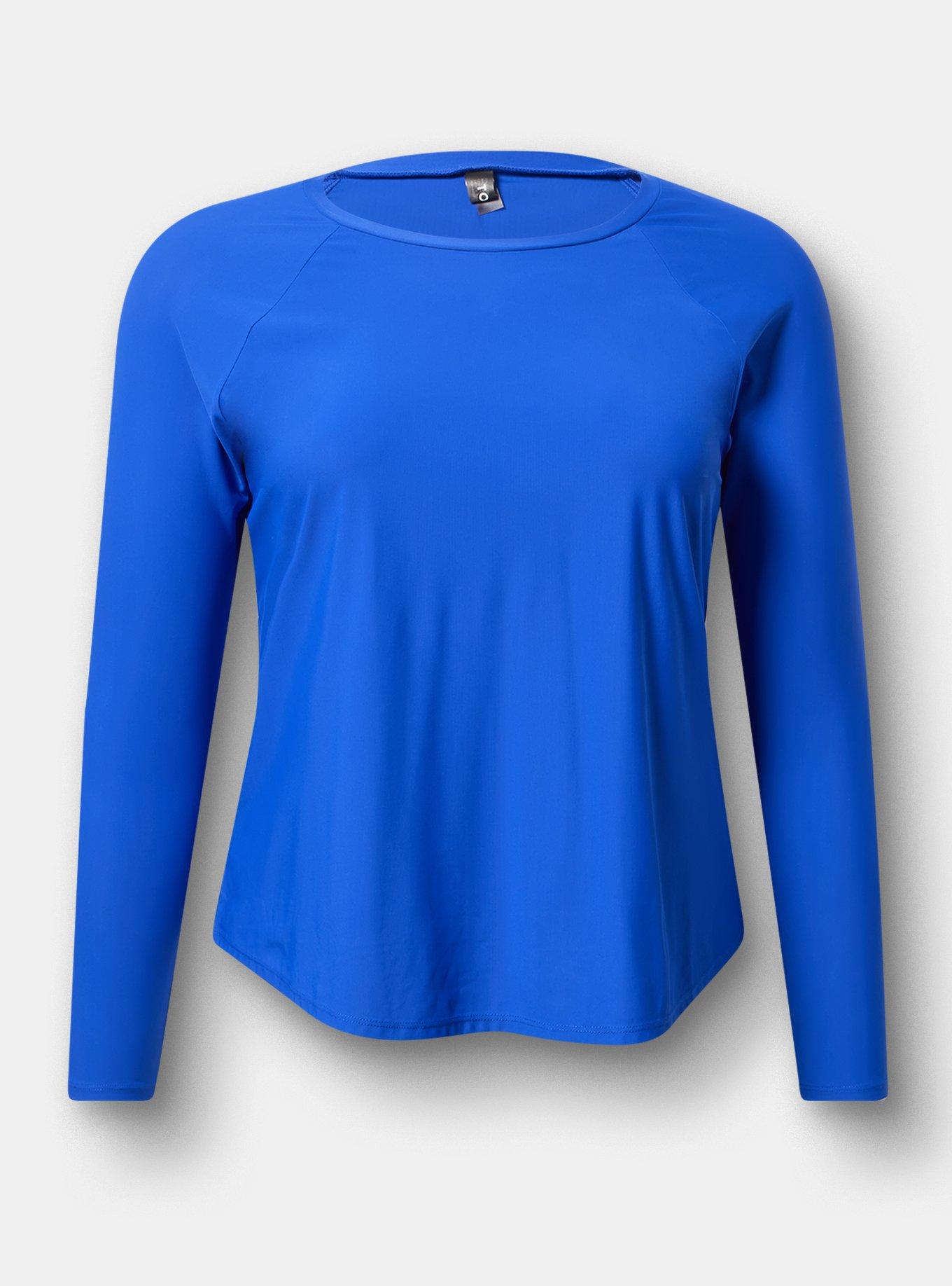 Long Sleeve Swim Shirt, ELECTRIC BLUE CO SWIM, hi-res