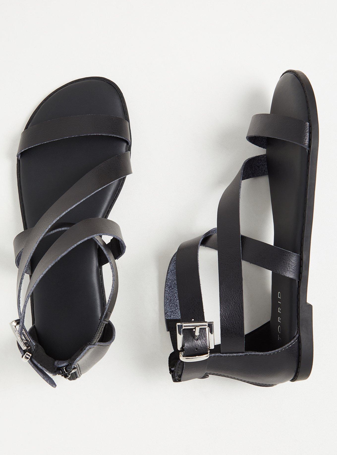 Plus Size - Asymmetric Gladiator Sandal (WW) - Torrid
