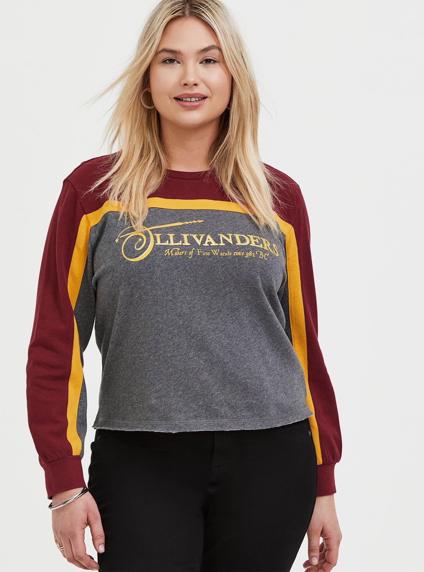 harry potter cropped sweatshirt