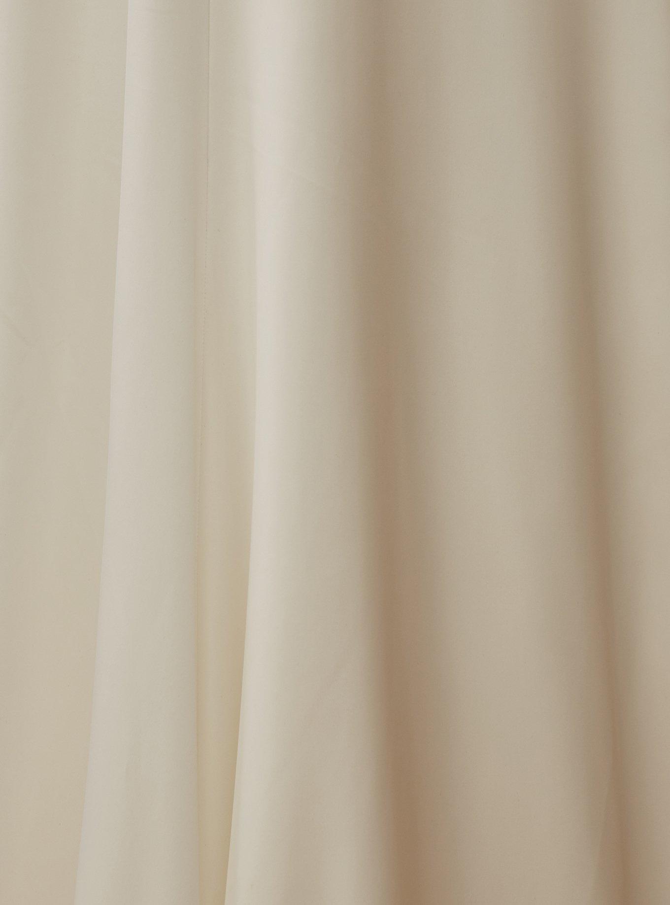 Plus Size Ivory Satin Strapless Sweetheart Fit & Flare Wedding Dress, CLOUD DANCER, alternate