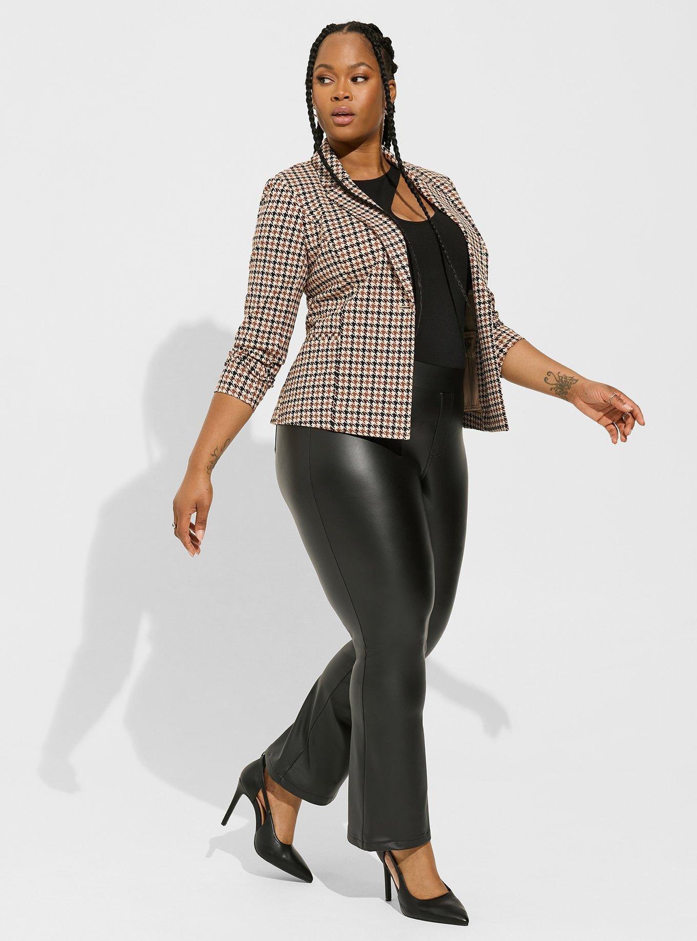 Plus Size - Chelsea Studio Luxe Ponte Blazer - Torrid