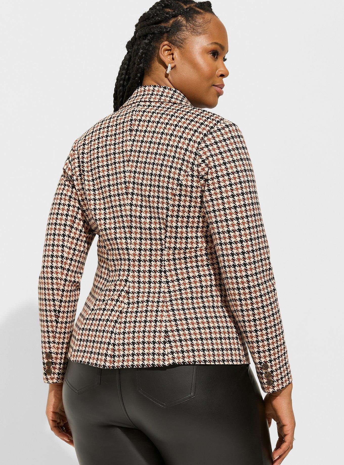 Plus Size - Chelsea Studio Luxe Ponte Blazer - Torrid