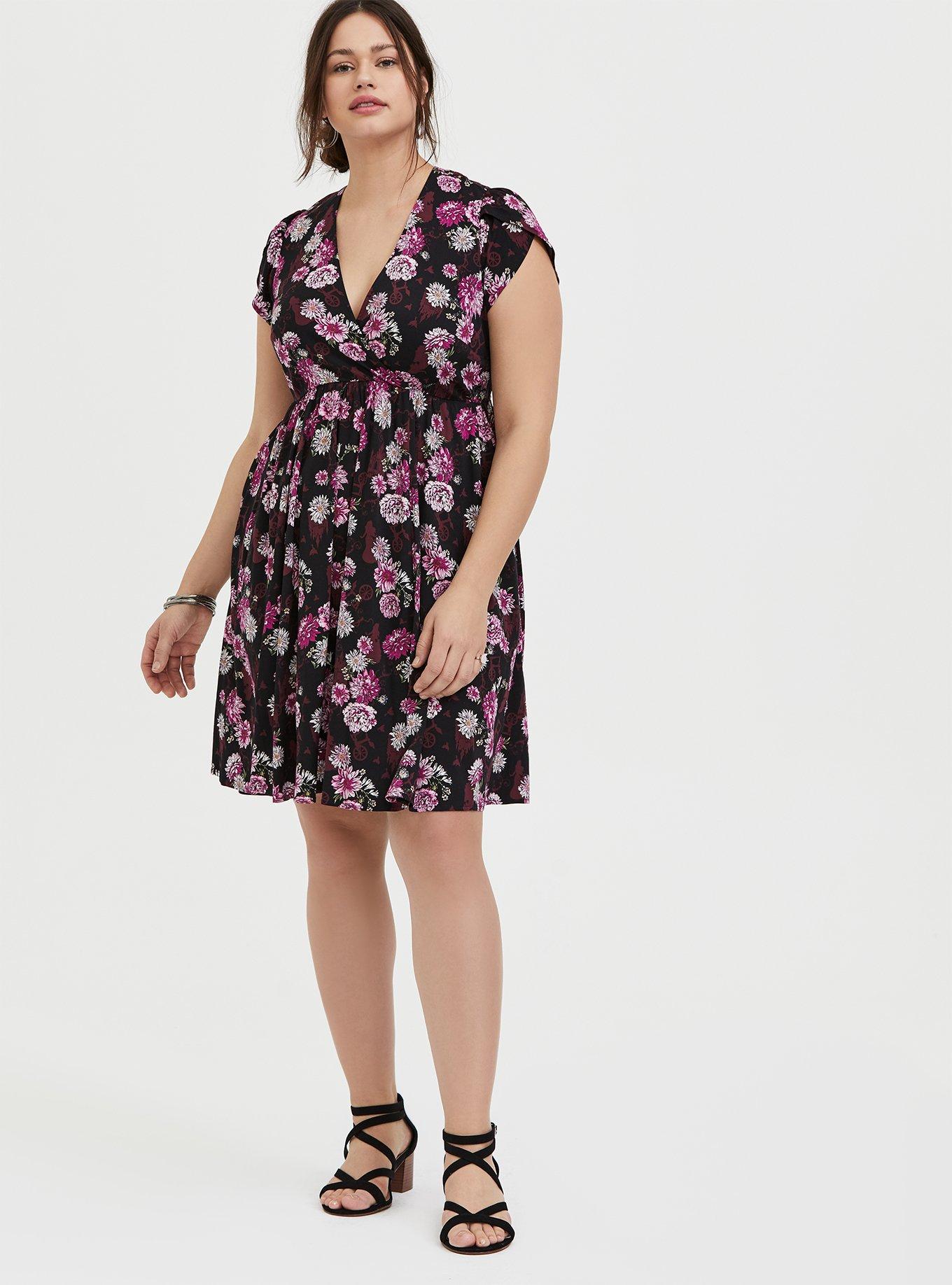 Torrid dress and heels from Marshall's for our honeymoon cruise