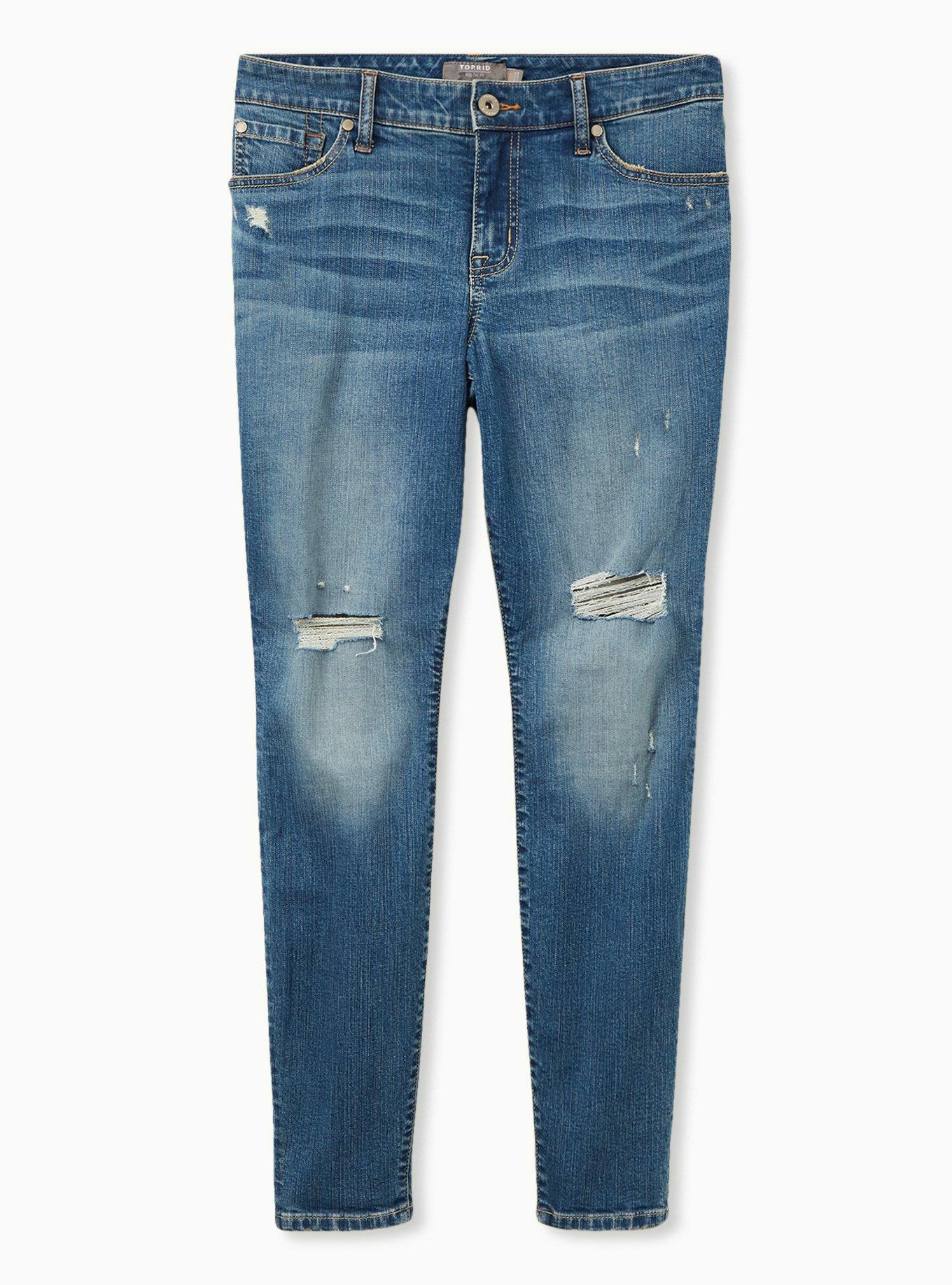 Skinny Vintage Stretch Mid-Rise Jean