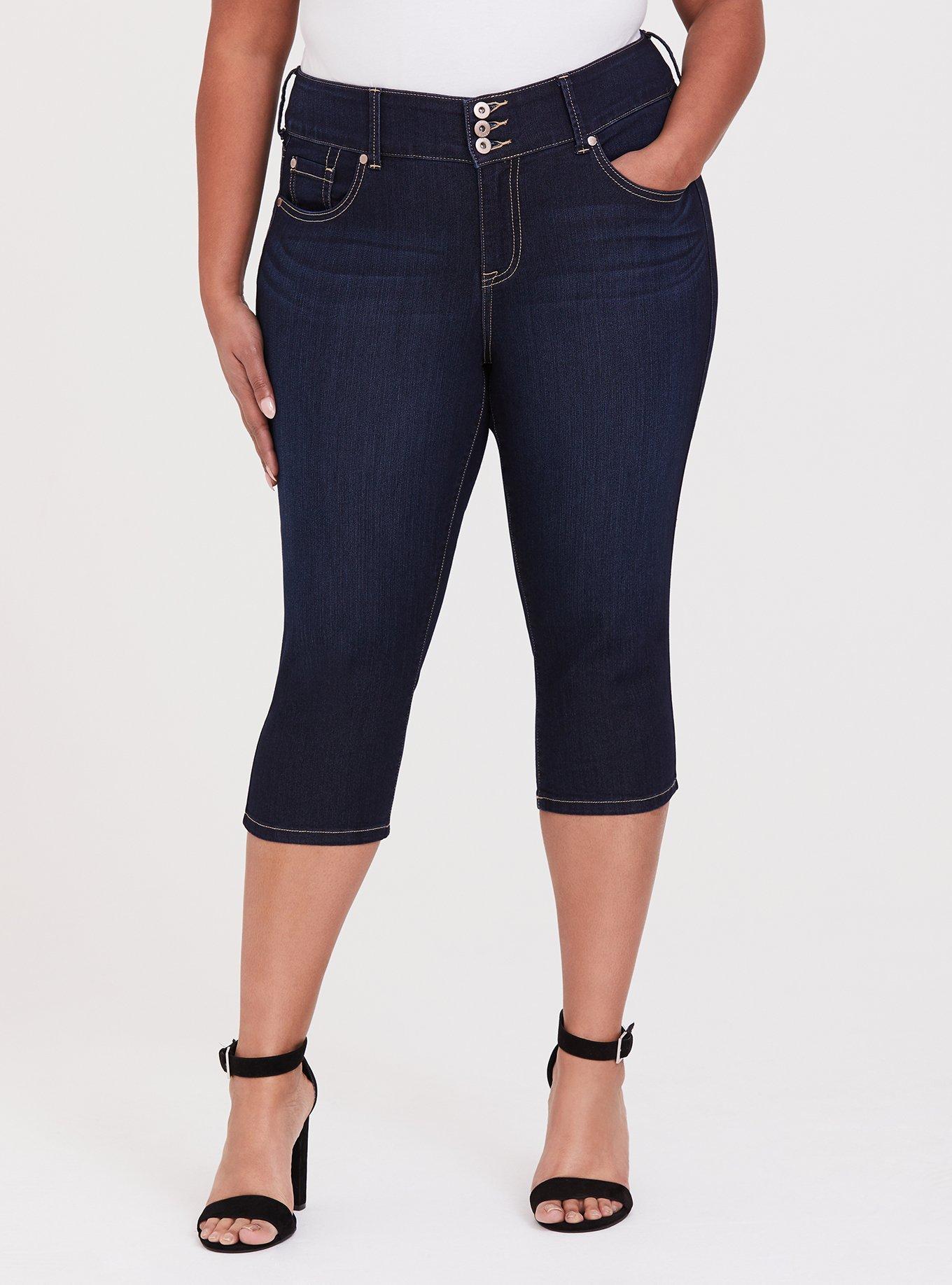 Torrid capri jeans sales