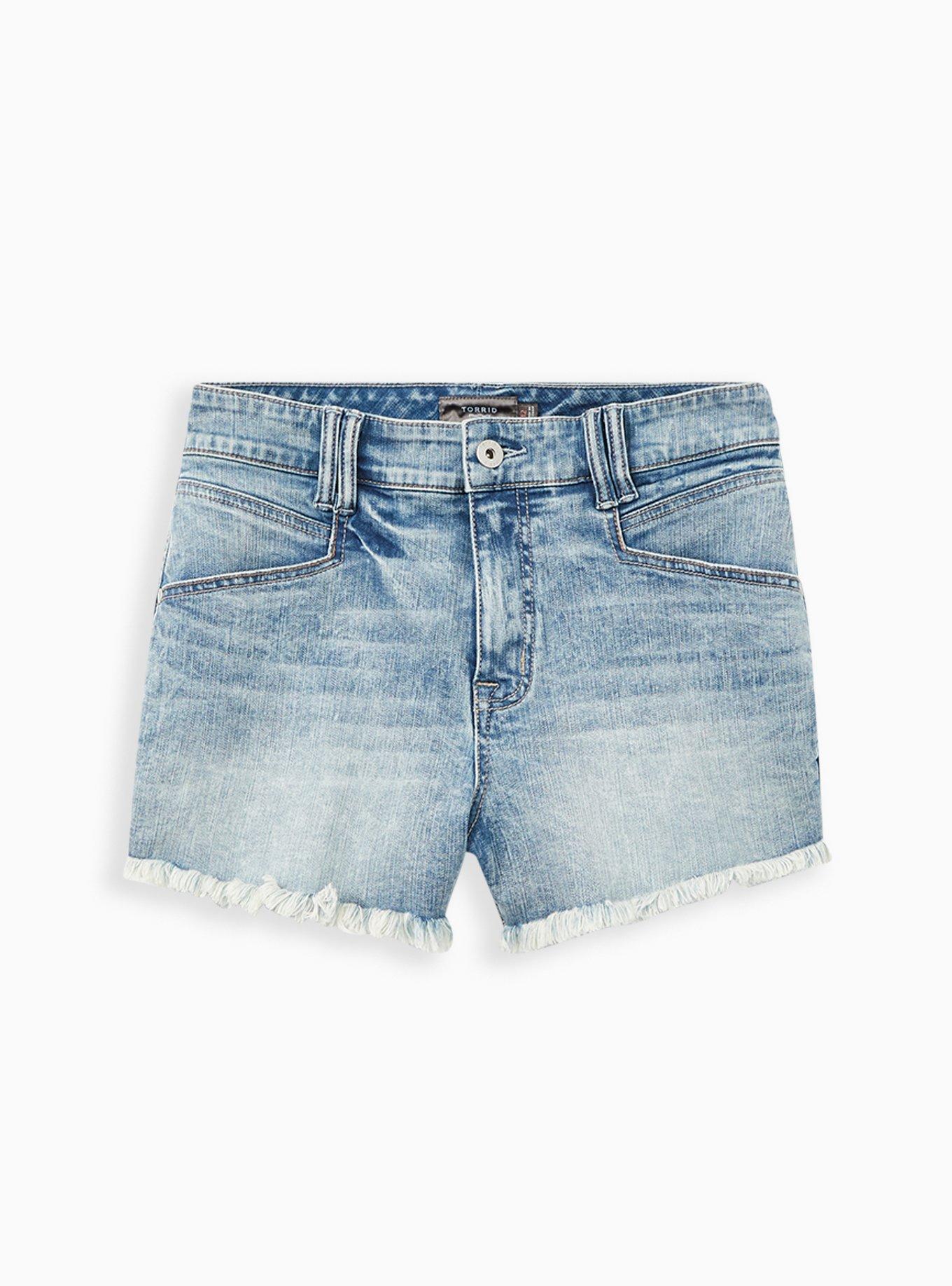 Torrid white hot sale shorts