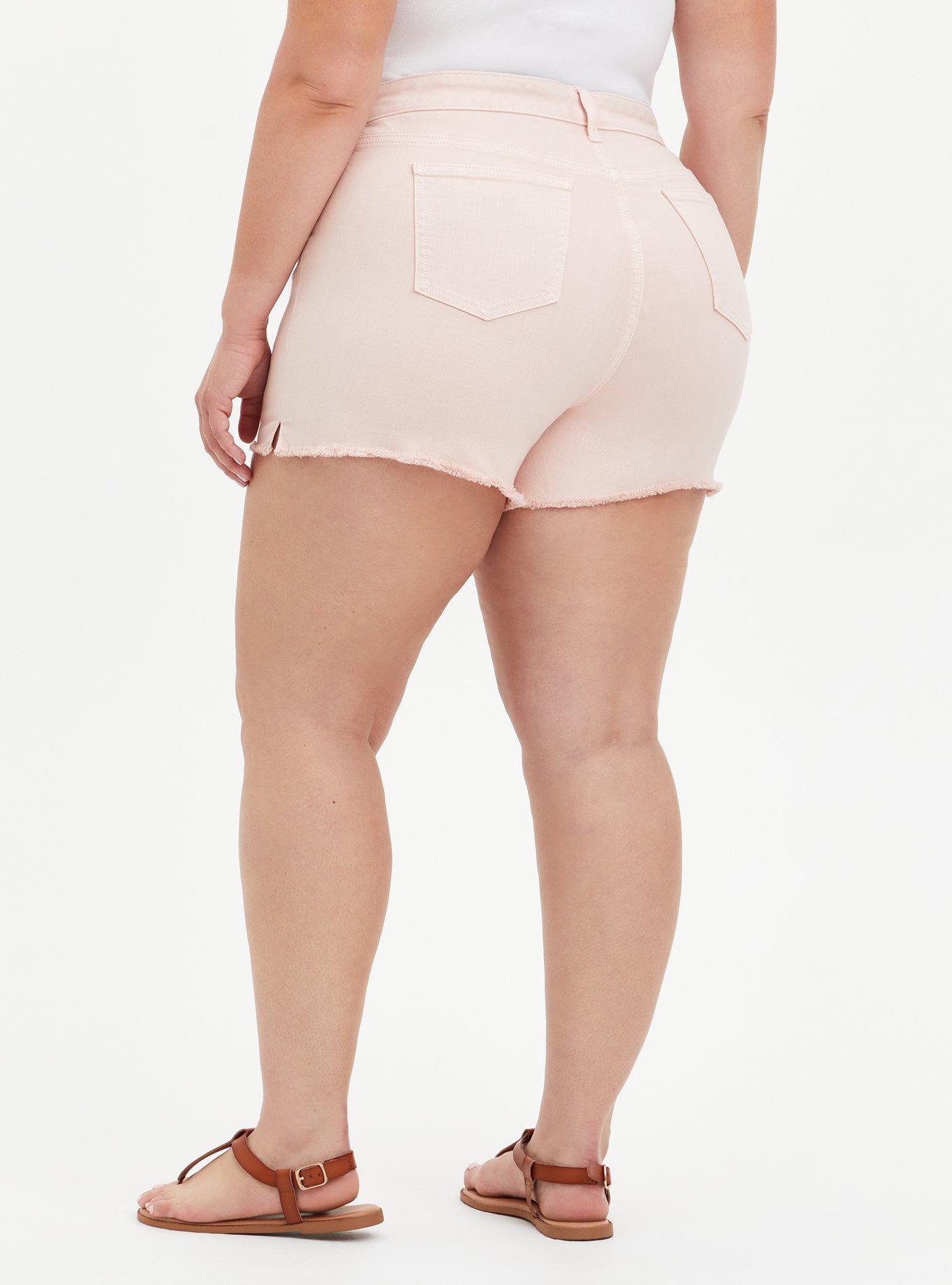 5 Inch Vintage Stretch High-Rise Short, PEARL, alternate