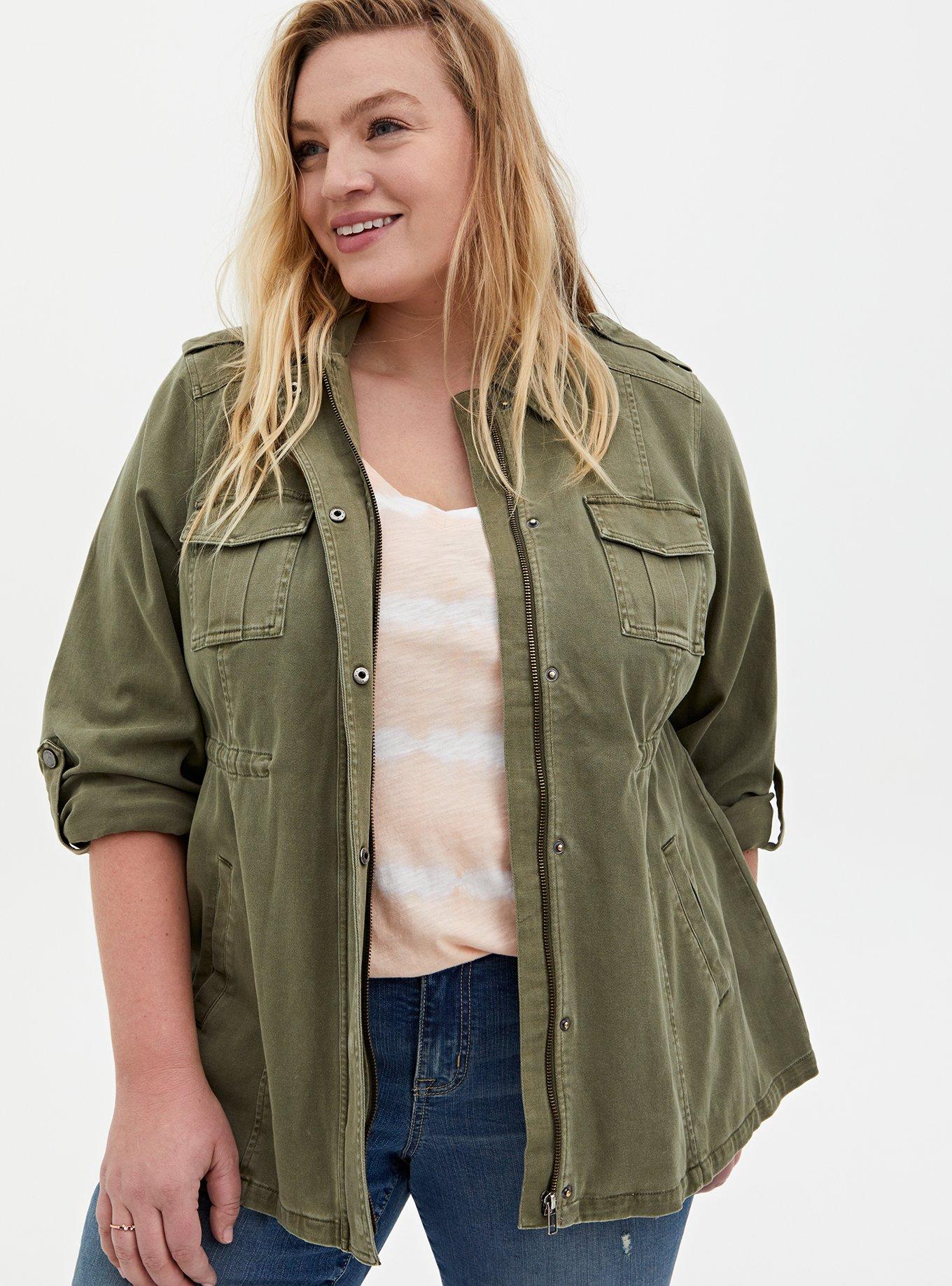 Plus - Twill Anorak - Torrid