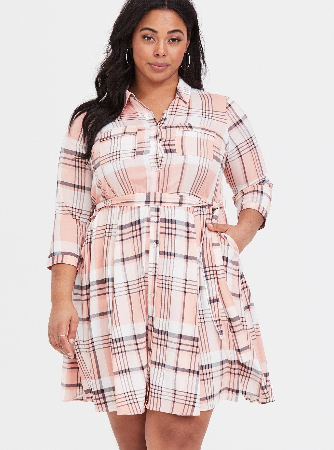 Torrid shirt cheap dress