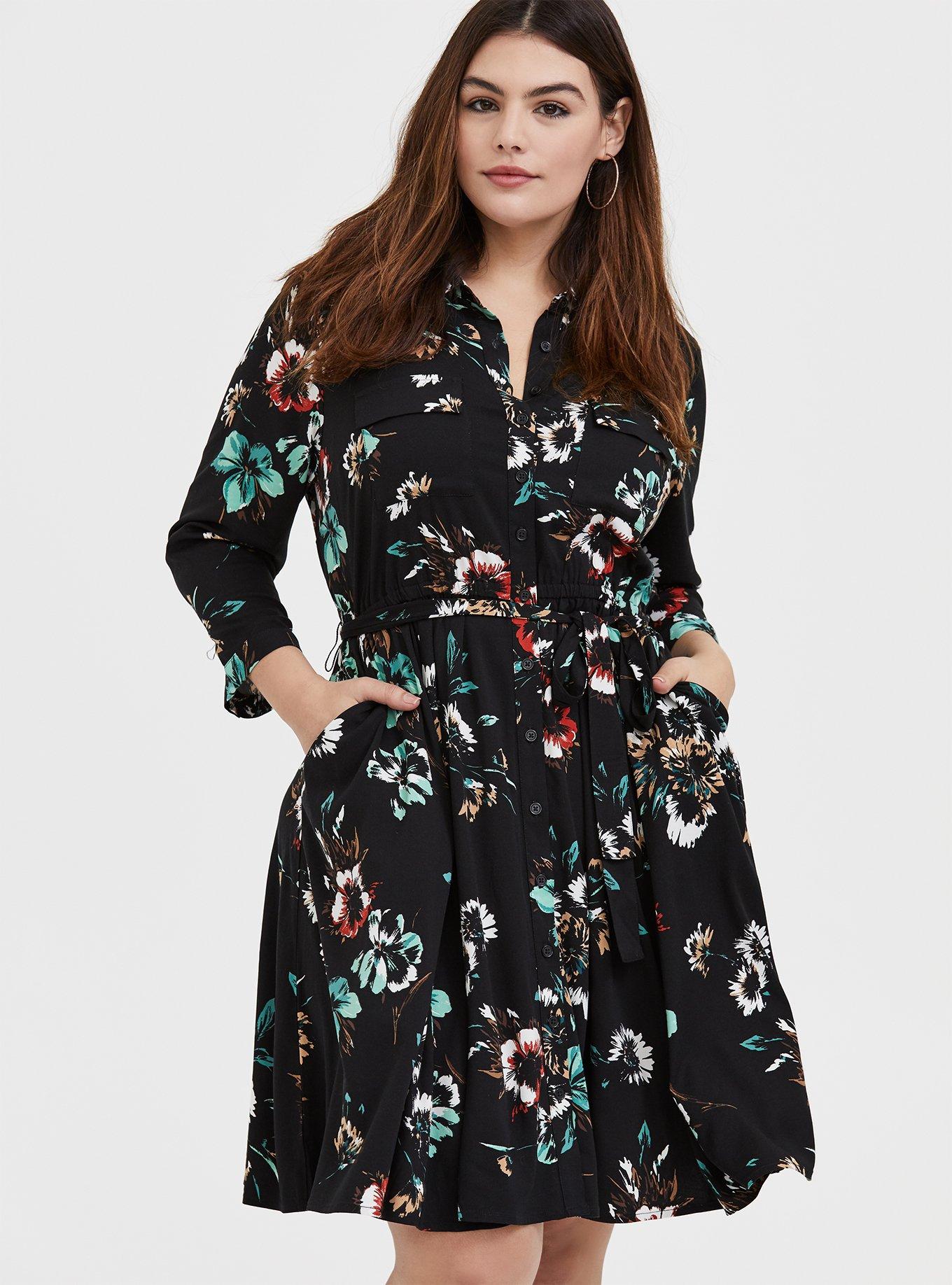 Torrid shop shirt dress