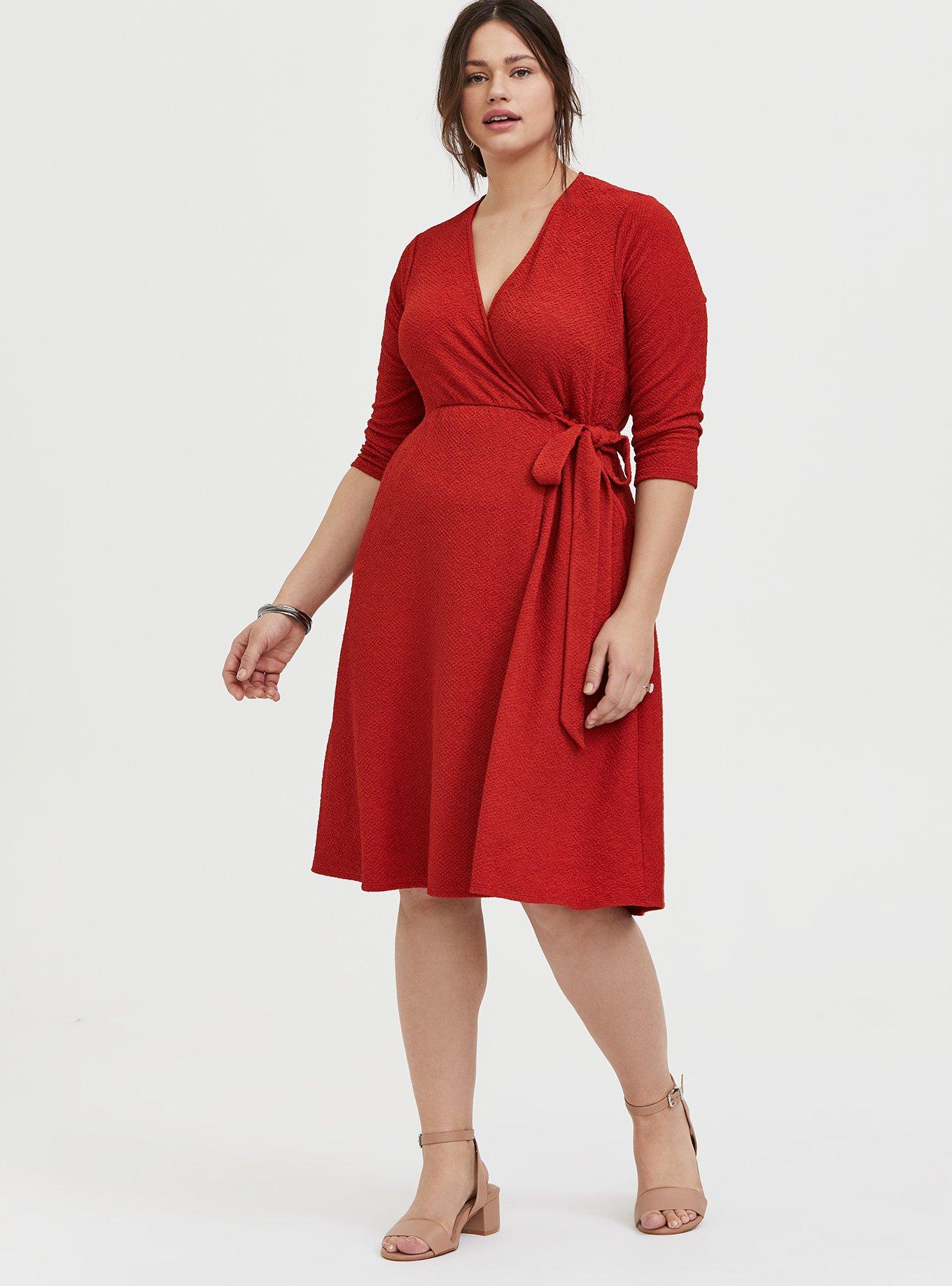 Torrid Plus Size Red Dress