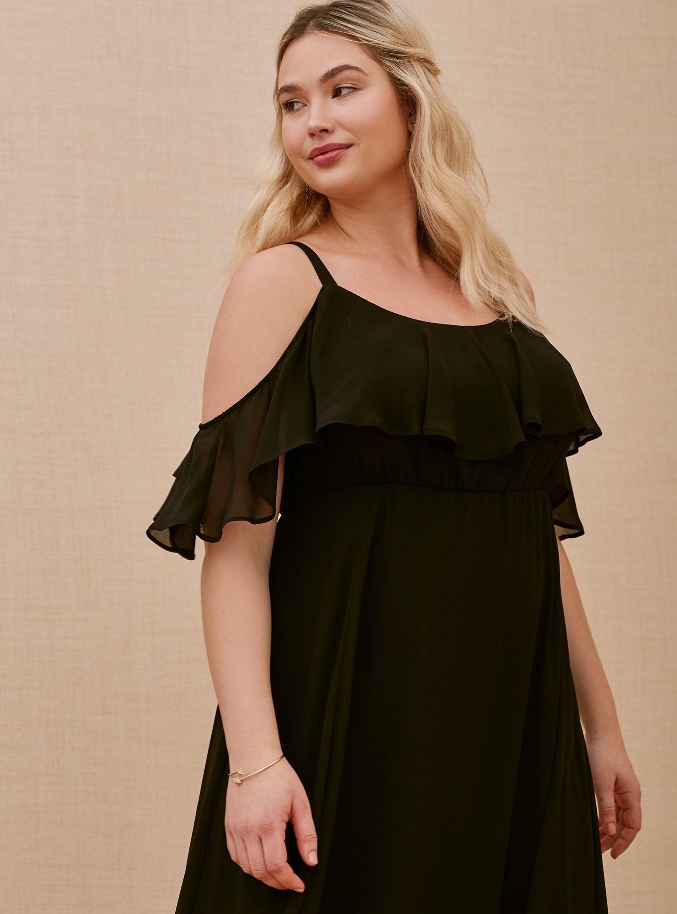 Torrid cold hot sale shoulder dress