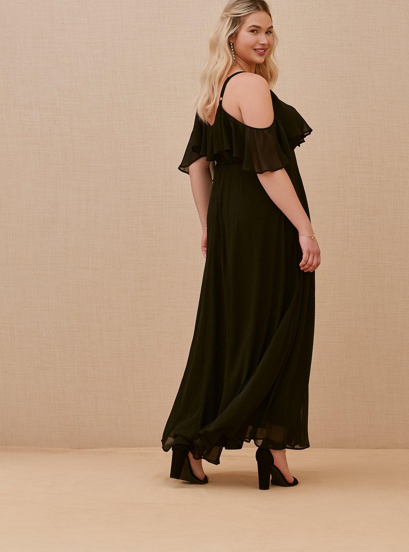 Torrid Cold Shoulder Maxi Dresses