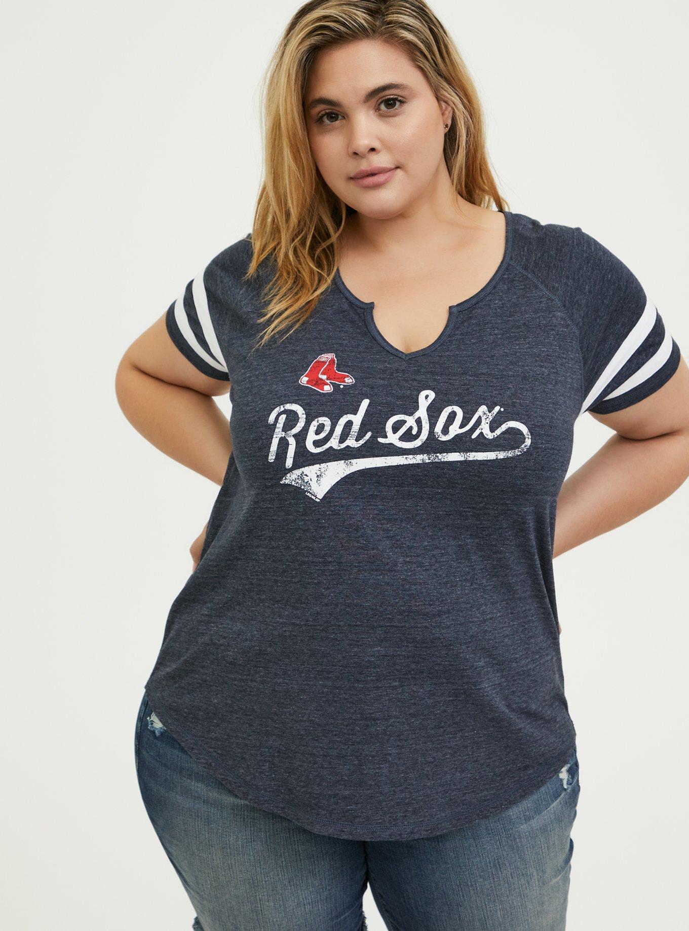 MLB Boston Red Sox Baseball Can't Stop Vs Boston Red Sox Women's T-Shirt