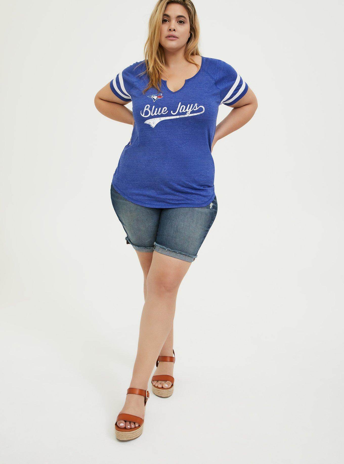 Toronto Blue Jays Blue Jays Ladies plus Size Baseball Jersey